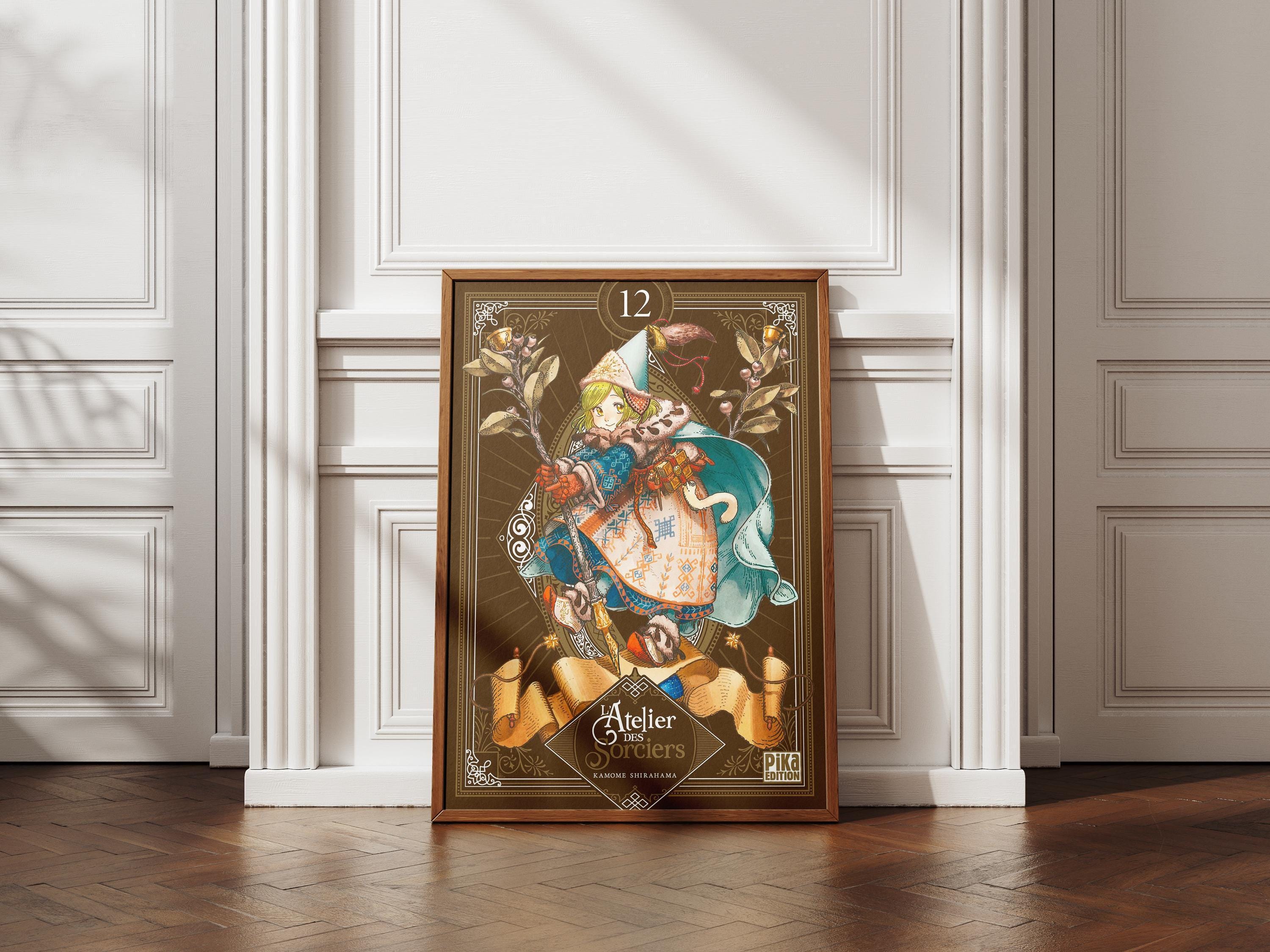 Witch Hat Atelier Poster | Fantasy Anime Art - Magical Witch Hat Print