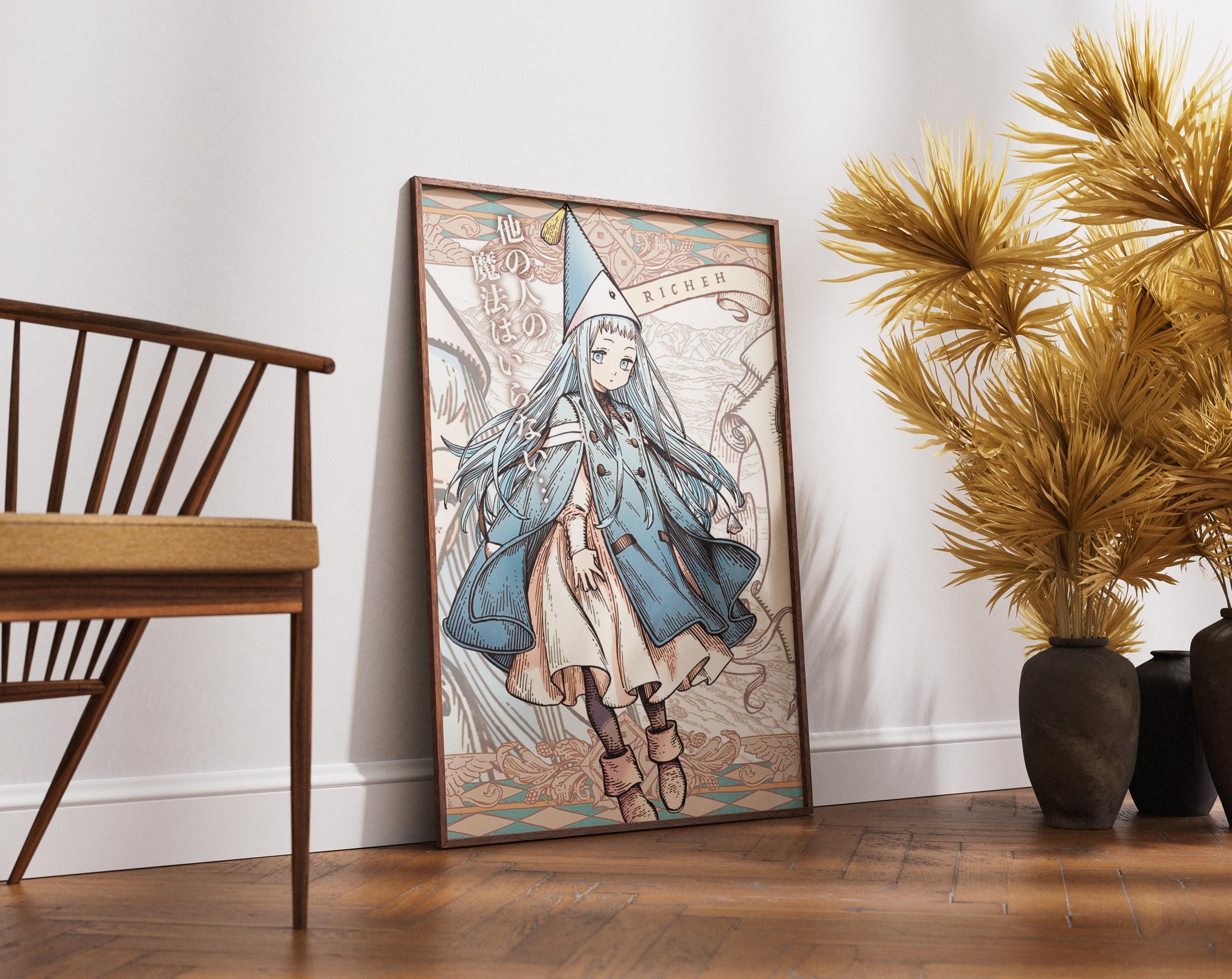 Witch Hat Atelier Poster – Fantasy Anime Wall Art Print on Premium Matte Paper