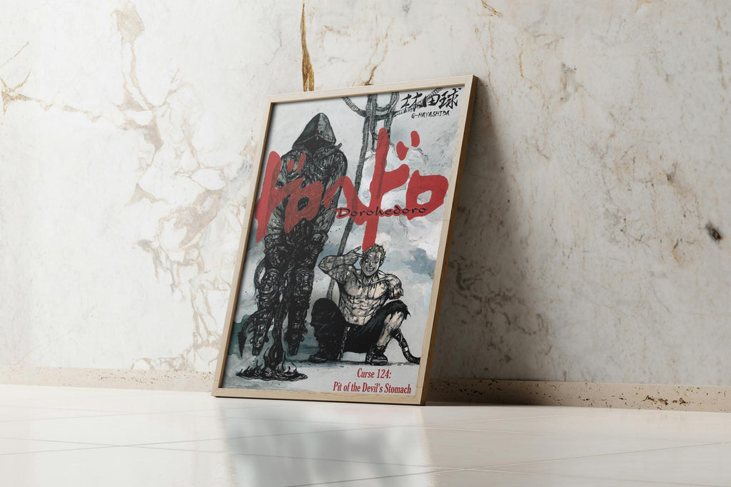 Dorohedoro Season 2 Poster – Grotesque Manga Horror Anime Wall Art Print