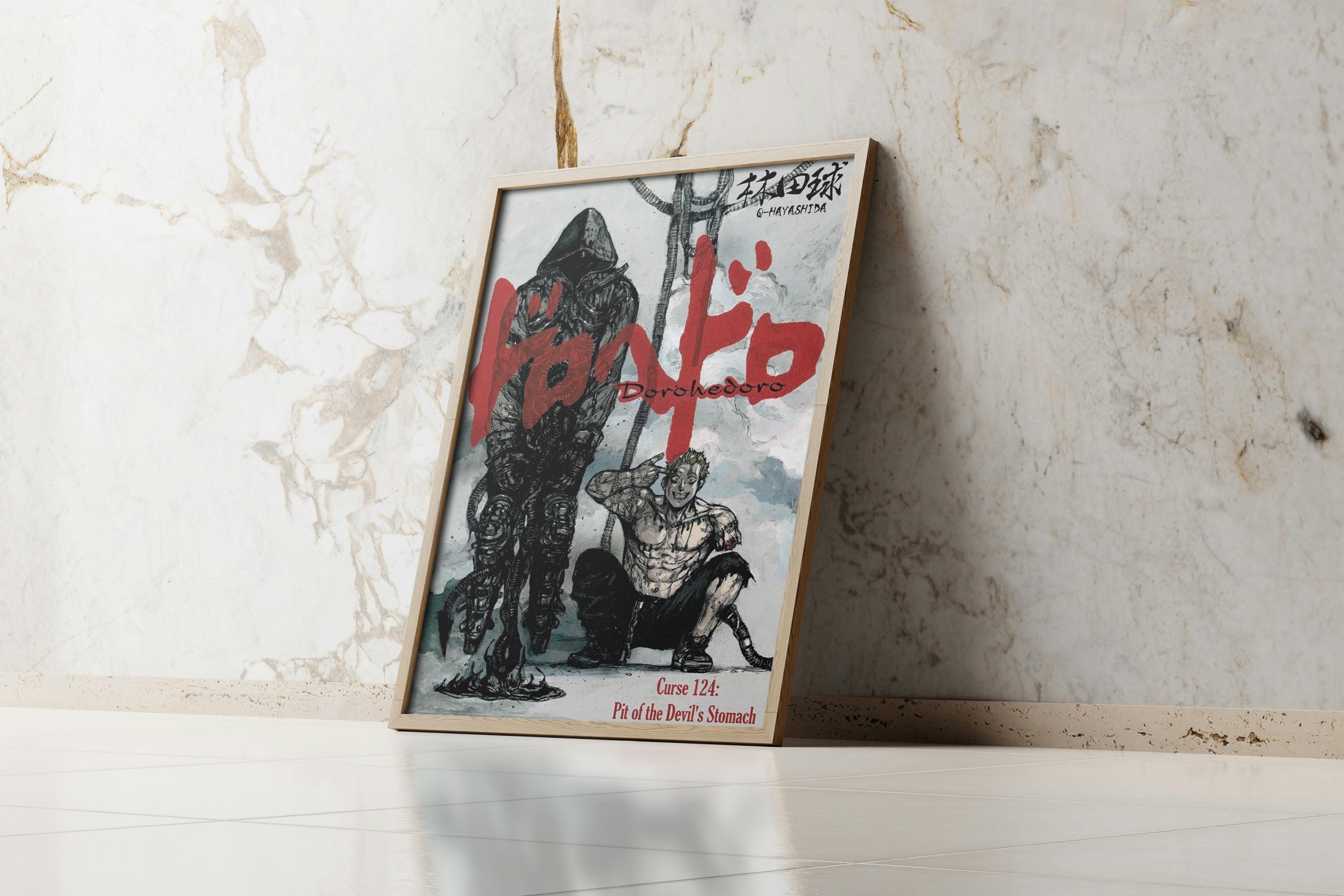 Dorohedoro Season 2 Poster – Grotesque Manga Horror Anime Wall Art Print