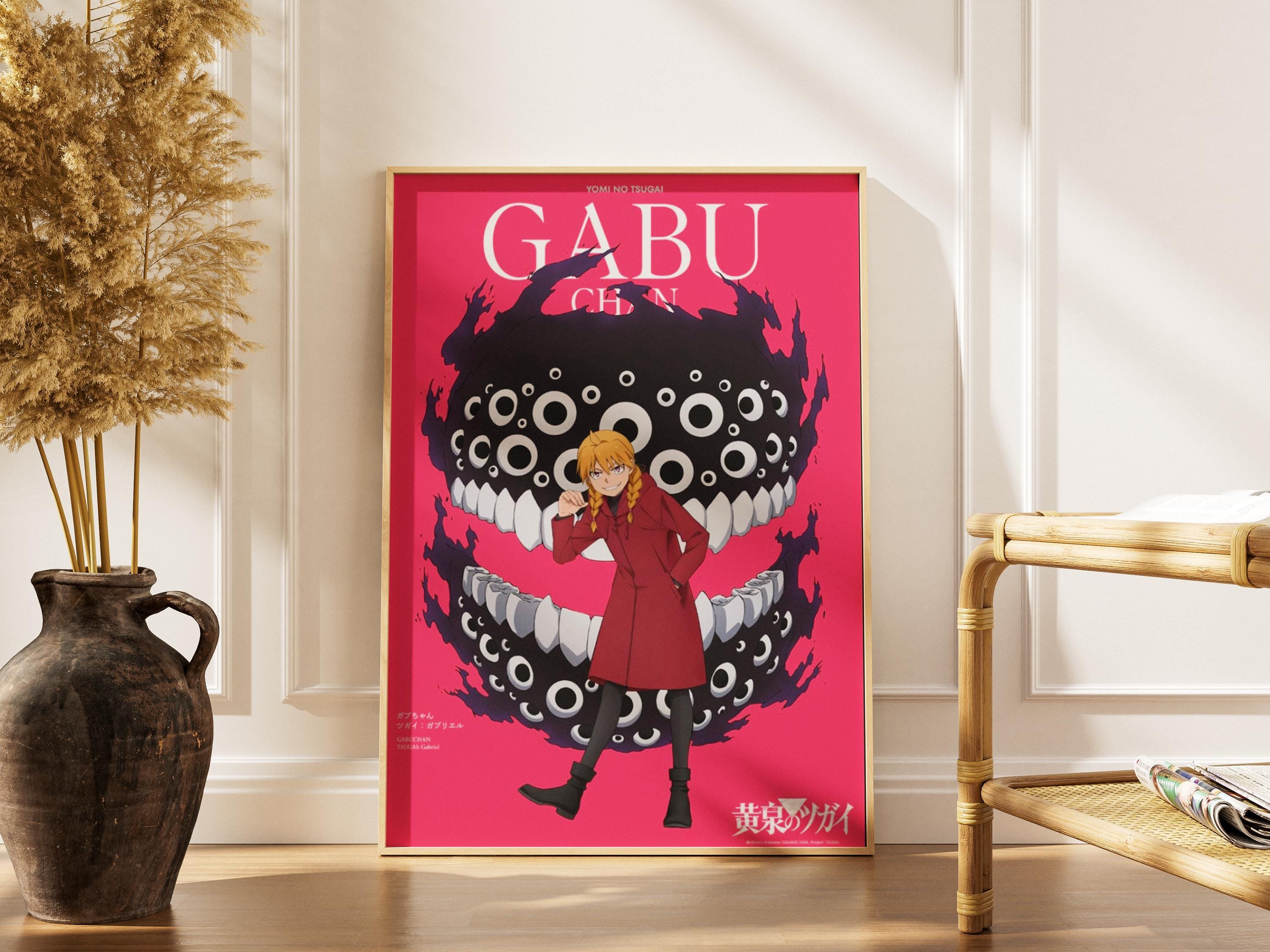 Gabby Yomi no Tsugai Poster – Daemons of the Shadow Realm Anime Wall Art Print