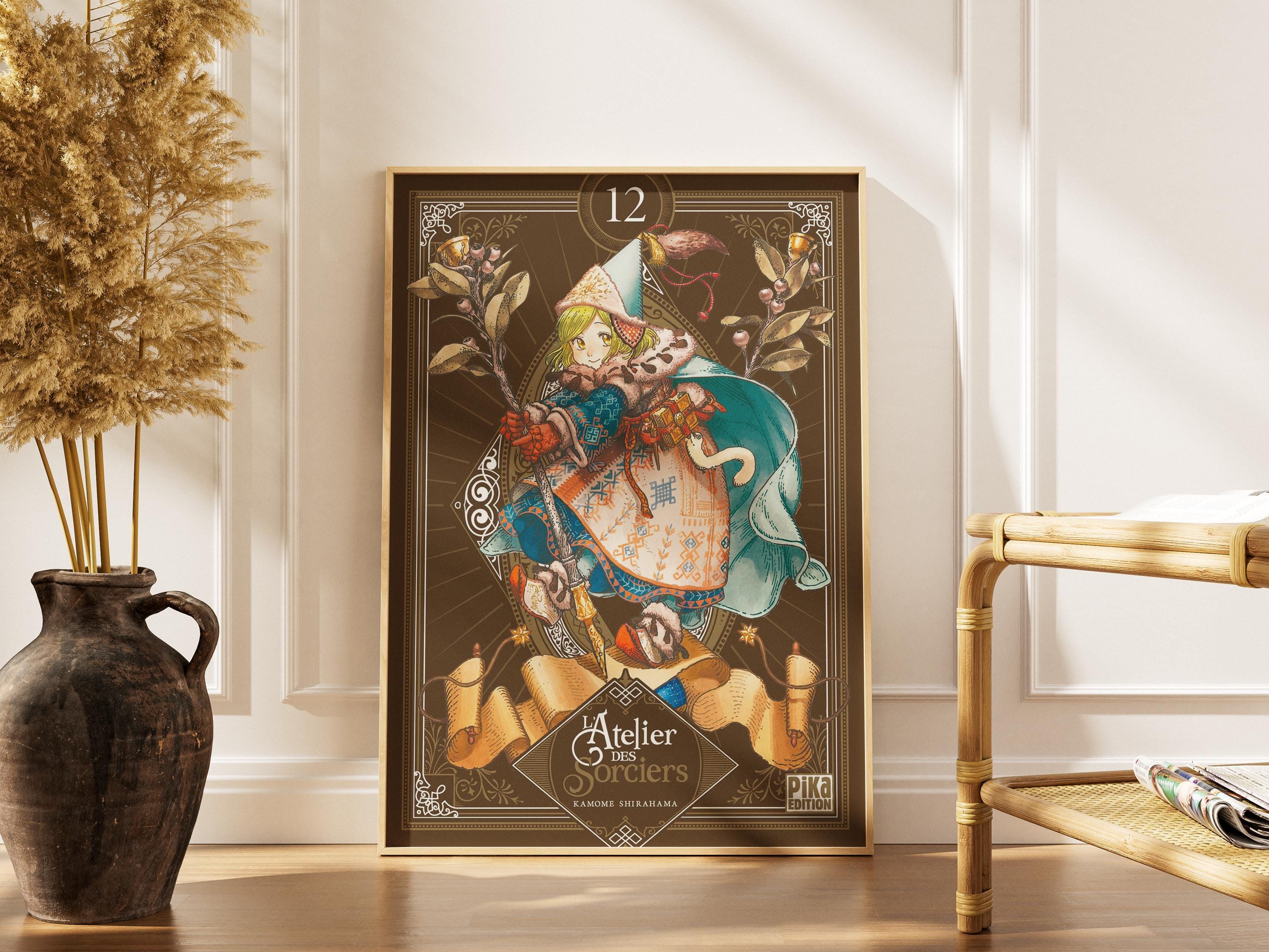 Póster de Witch Hat Atelier Coco - Arte mural de anime fantástico de Qifrey