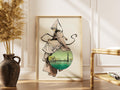 Witch Hat Atelier Poster – Qifrey Magic Print | Anime Wall Art, Premium Matte Paper