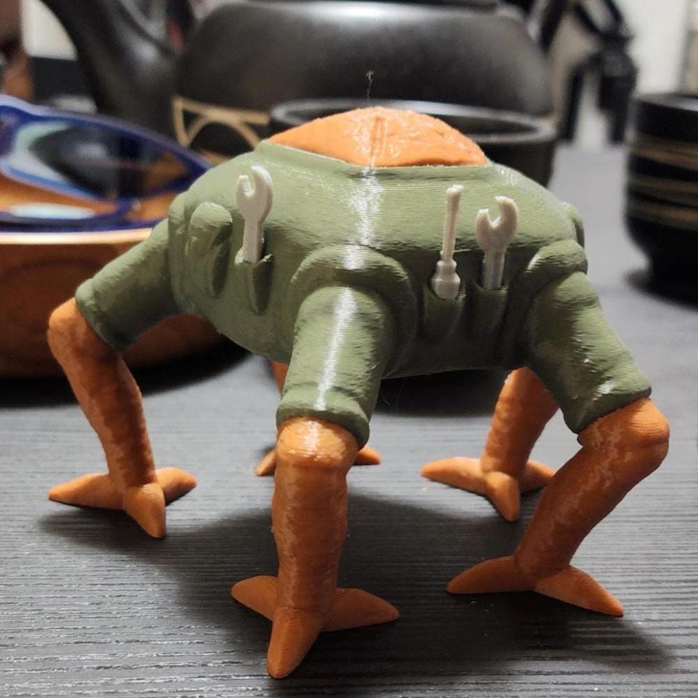 Rocky Figurine - Project Hail Mary 3D Printed Alien Desk Buddy, Durable PLA Plastic