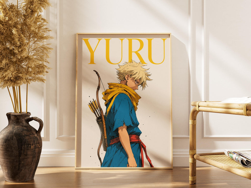 Yuru Anime Poster – Dark Fantasy Poster | Premium Matte Fantasy Anime Art Print