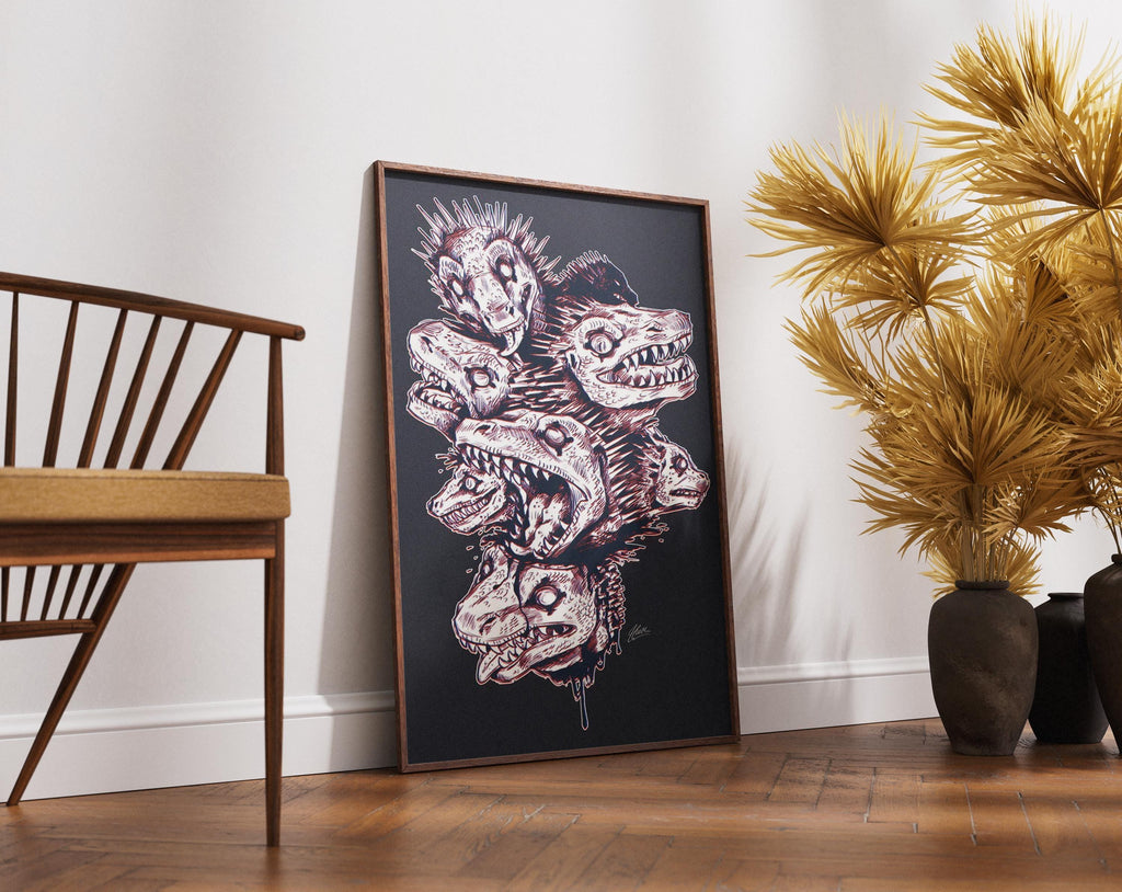 Dorohedoro Poster – Season 2 Monster Heads Print on Premium Matte Paper