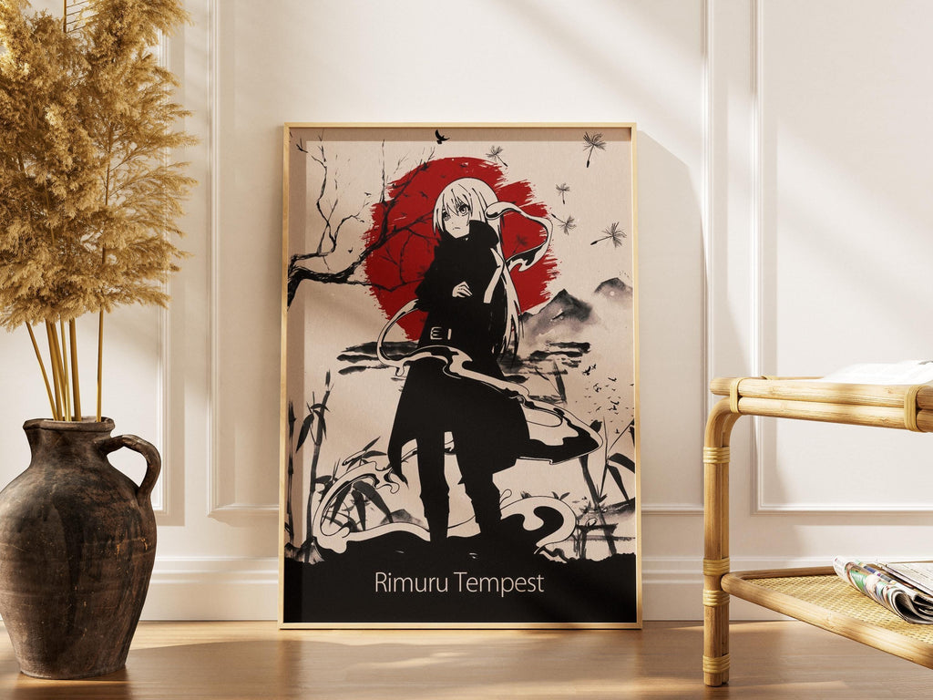 Rimuru Tempest Poster - Premium Anime Wall Art Print | Slime Season 4 Vibrant Colors