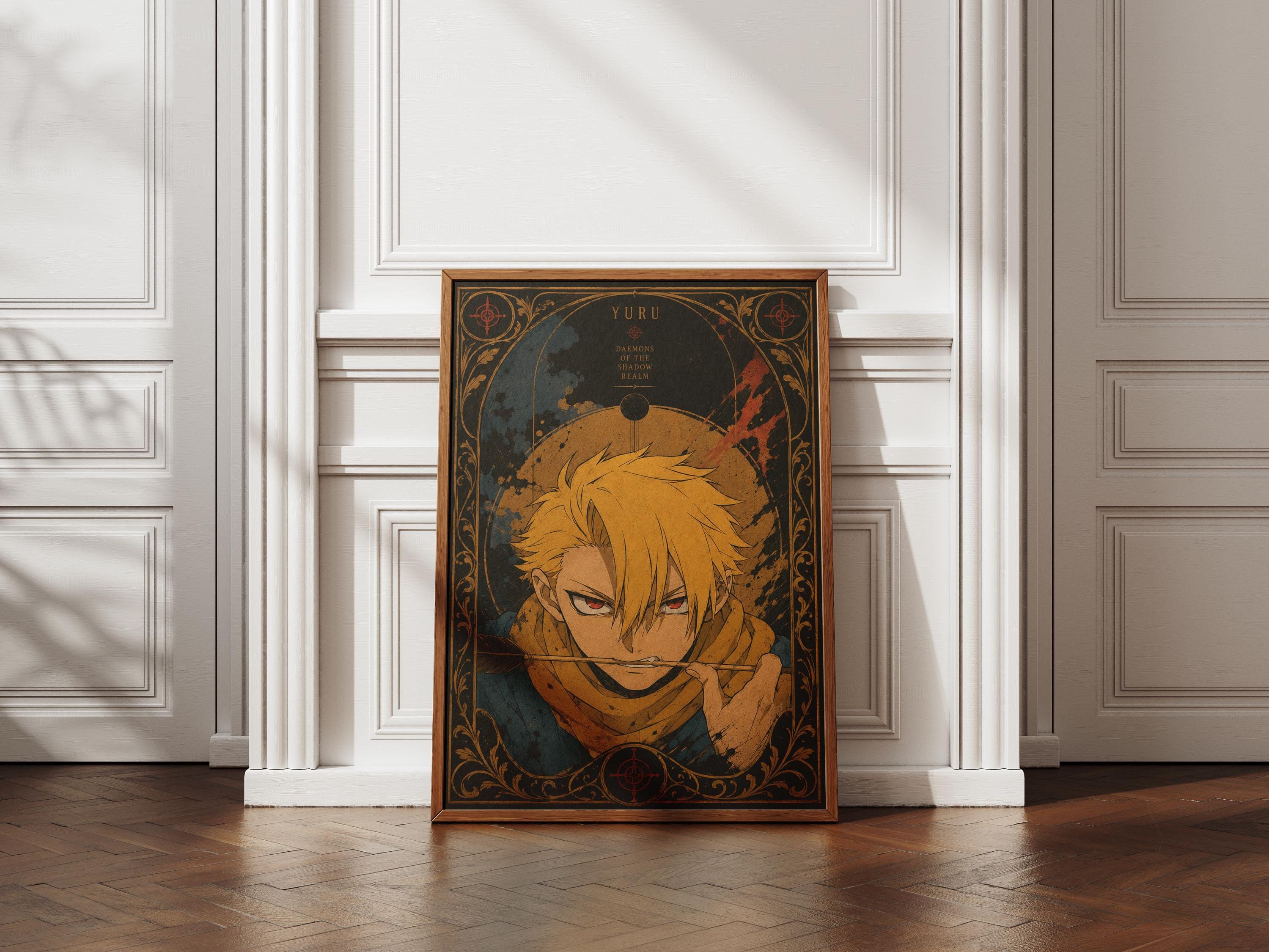 Yuru Yomi no Tsugai Poster - Daemons of the Shadow Realm Anime Wall Art Print