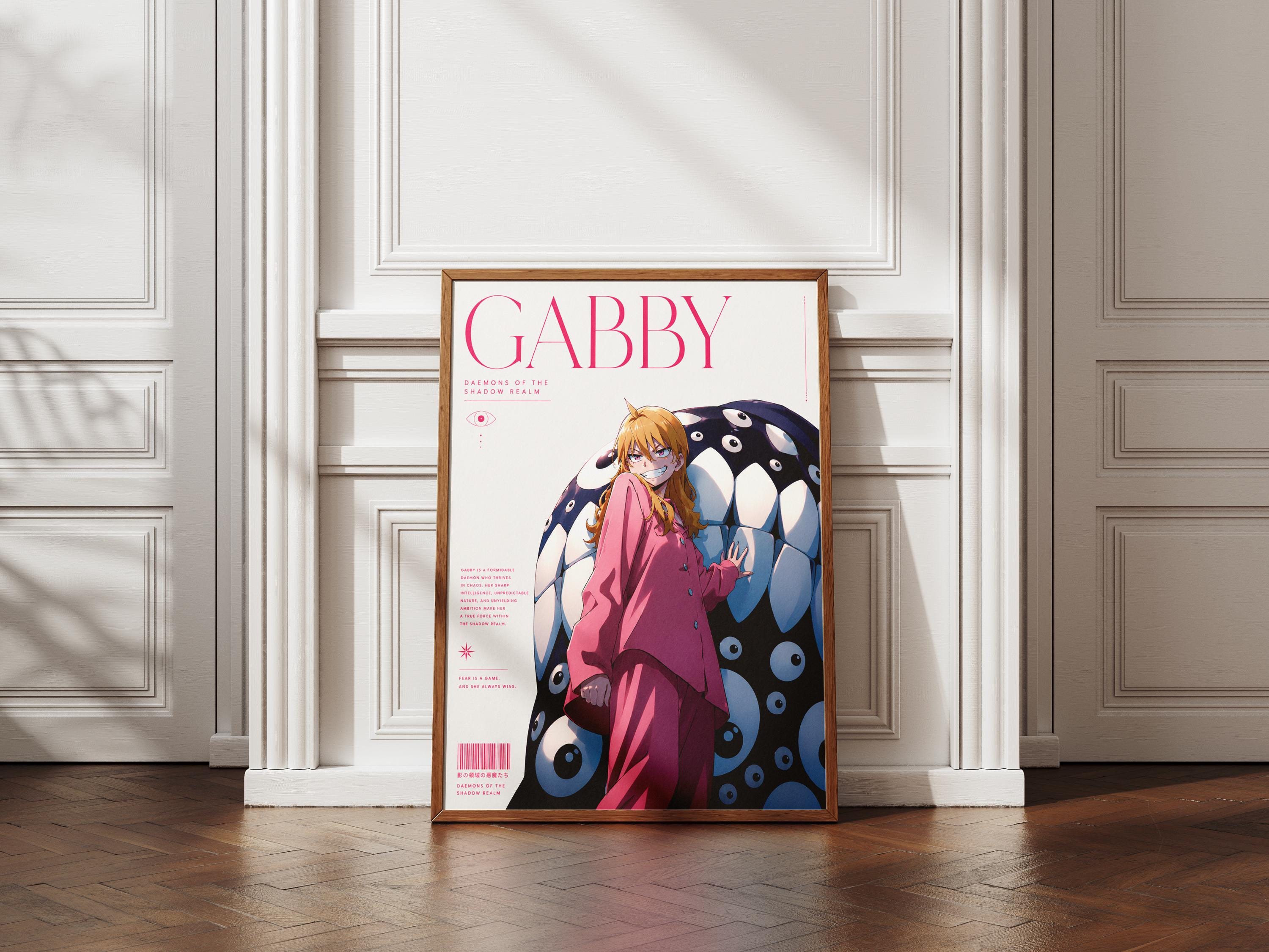 Lámina de Gabby Daemons of the Shadow Realm – Póster del anime Yomi no Tsugai
