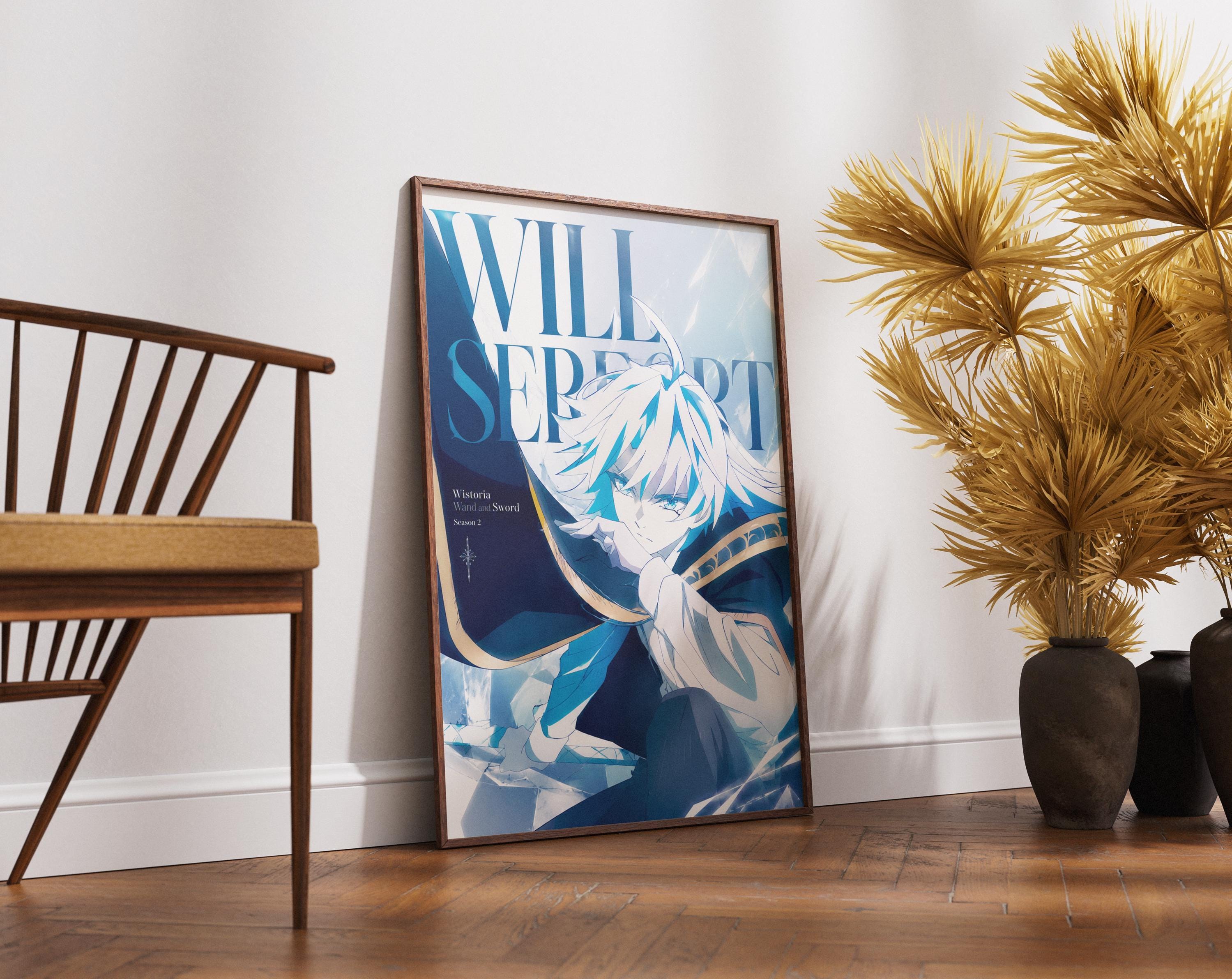 Wistoria Wand and Sword Mystic Anime Poster - Vibrant Color Fantasy Wall Art