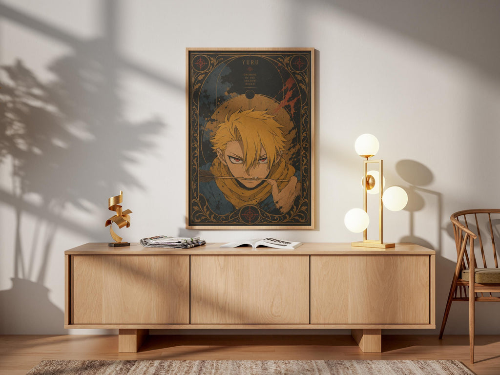 Yuru Yomi no Tsugai Poster - Daemons of the Shadow Realm Anime Wall Art Print
