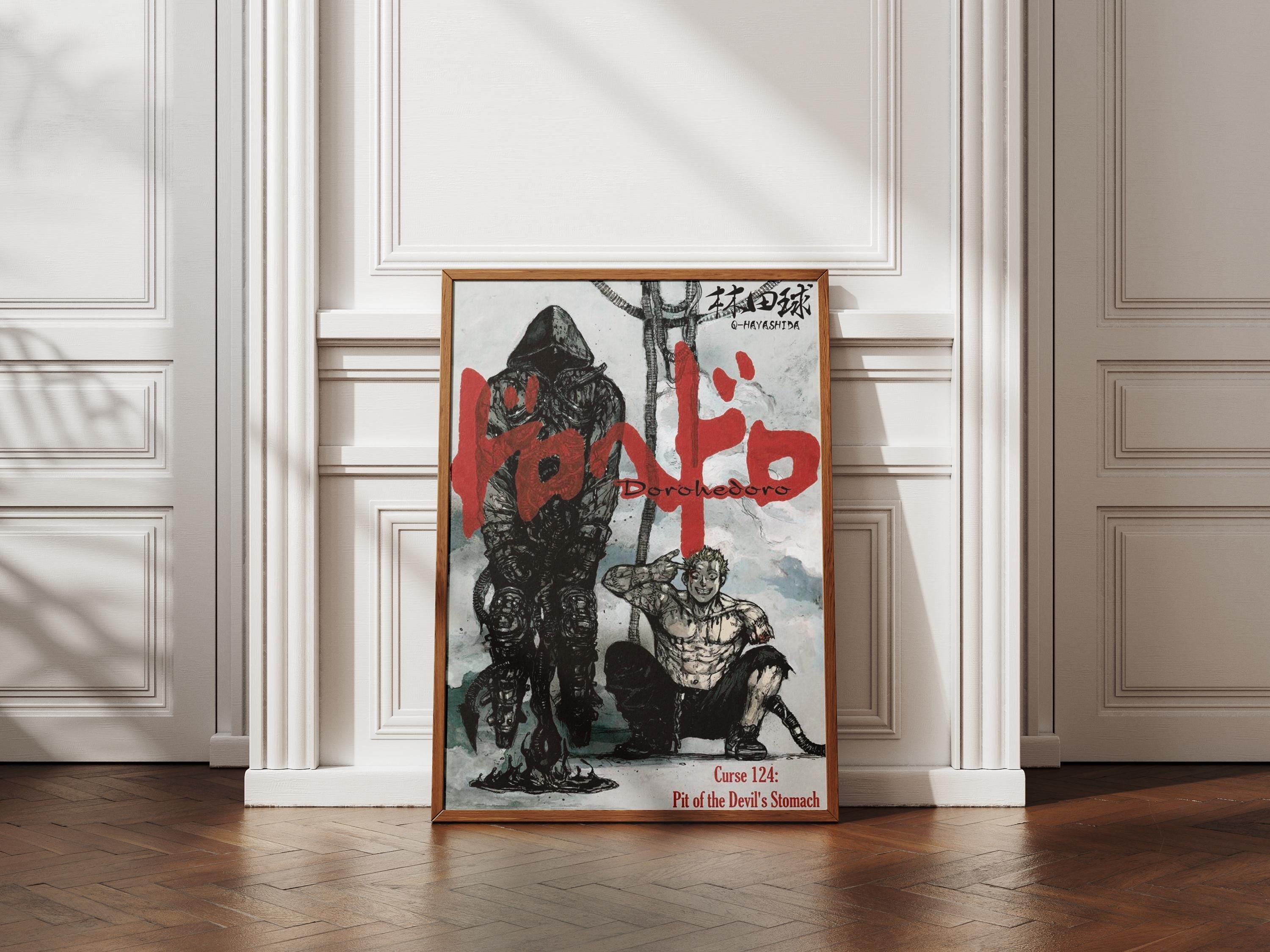 Dorohedoro Season 2 Poster – Grotesque Manga Horror Anime Wall Art Print