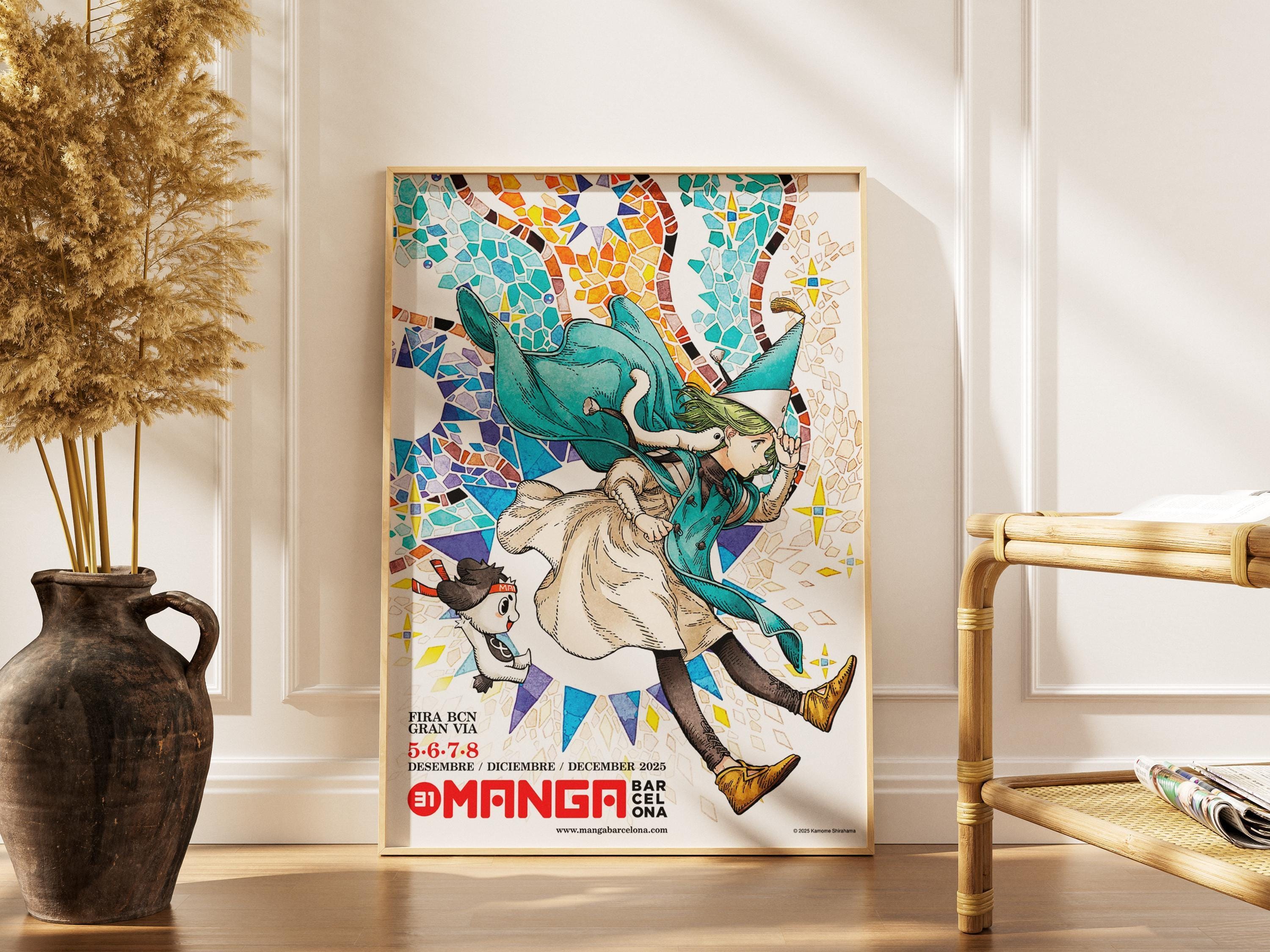 Witch Hat Atelier Poster – Fantasy Anime Wall Art Print | Magical Decor