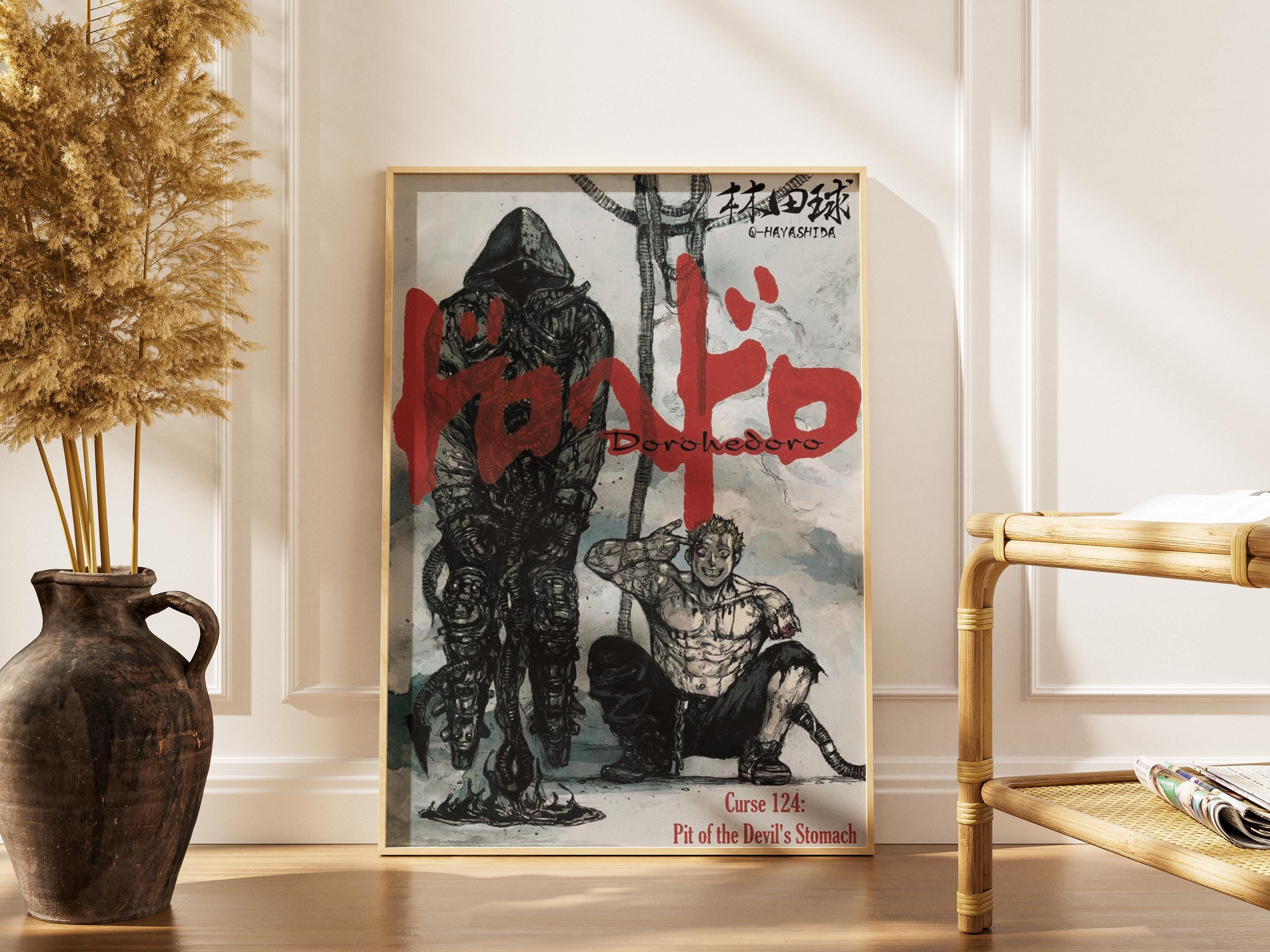 Dorohedoro Season 2 Poster – Grotesque Manga Horror Anime Wall Art Print