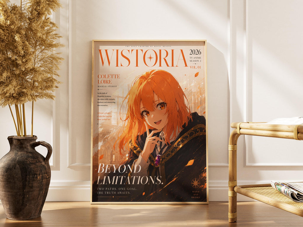 Wistoria Wall Art – Colette Loire Print | Season 2 Poster on Premium Matte Paper