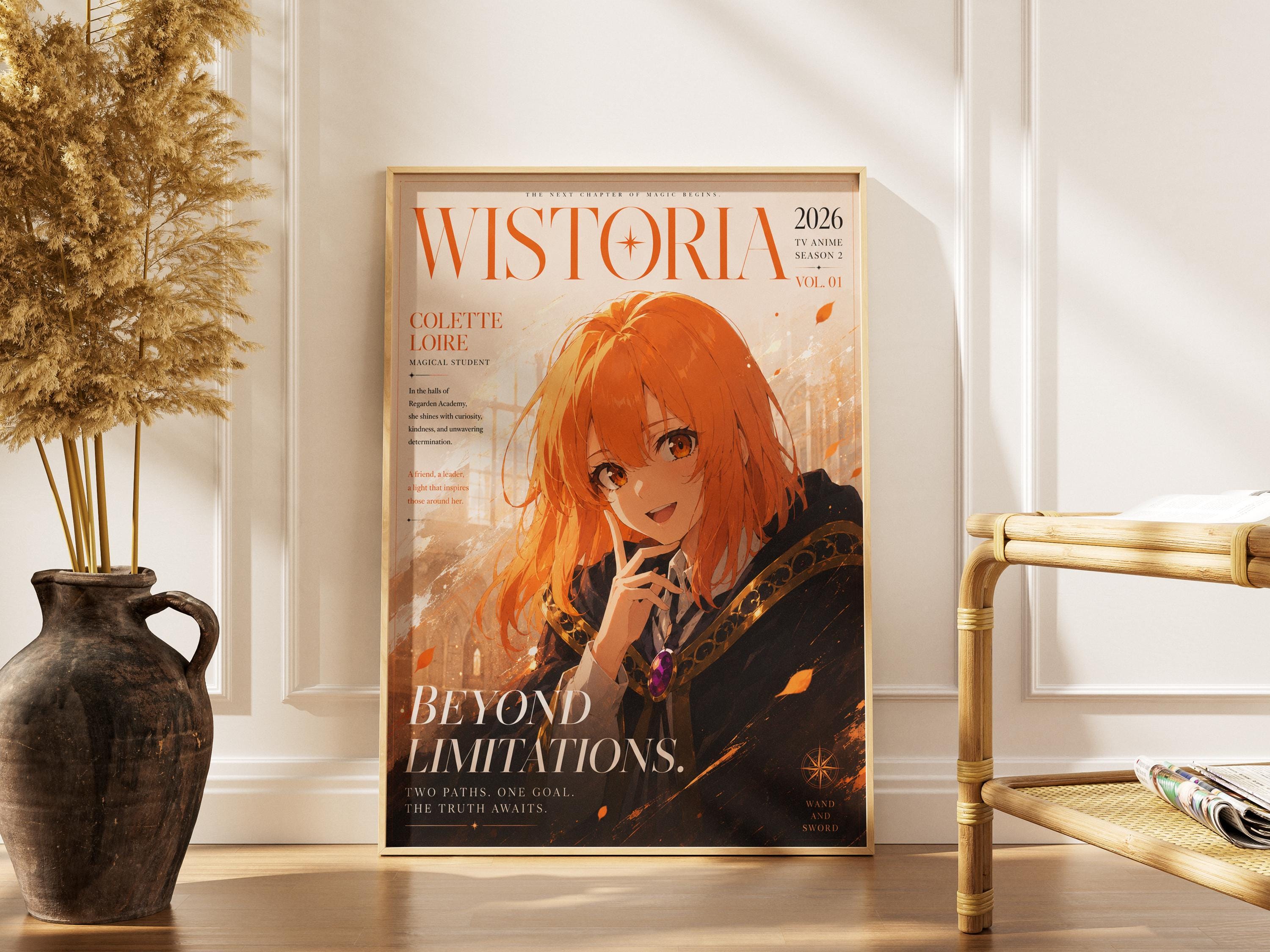 Wistoria Wall Art – Colette Loire Print | Season 2 Poster on Premium Matte Paper