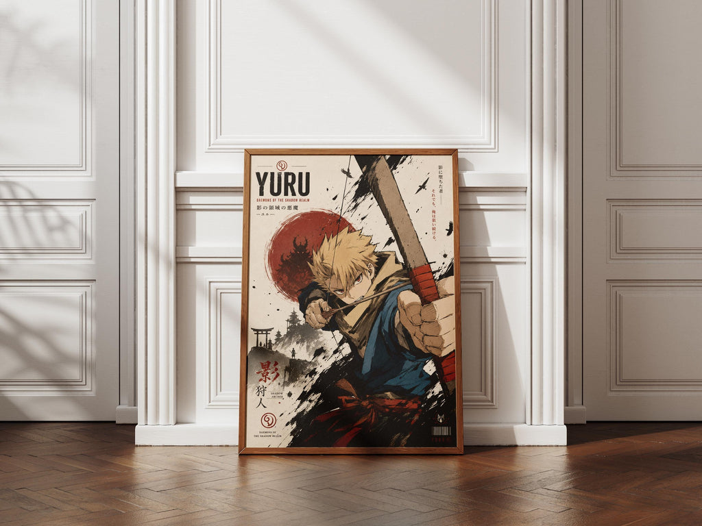 Yuru Daemons Poster – Dark Fantasy Anime Wall Art | Yomi no Tsugai Print