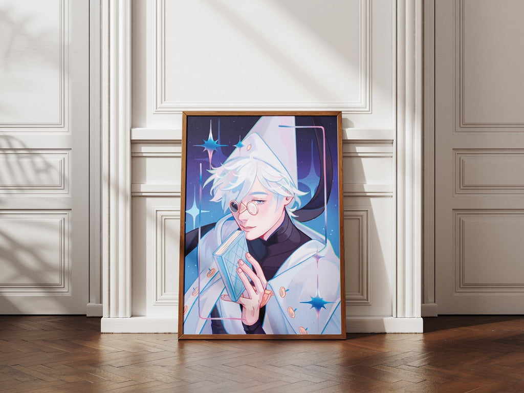 Witch Hat Atelier Qifrey Poster - Wall Art Anime Gift Print