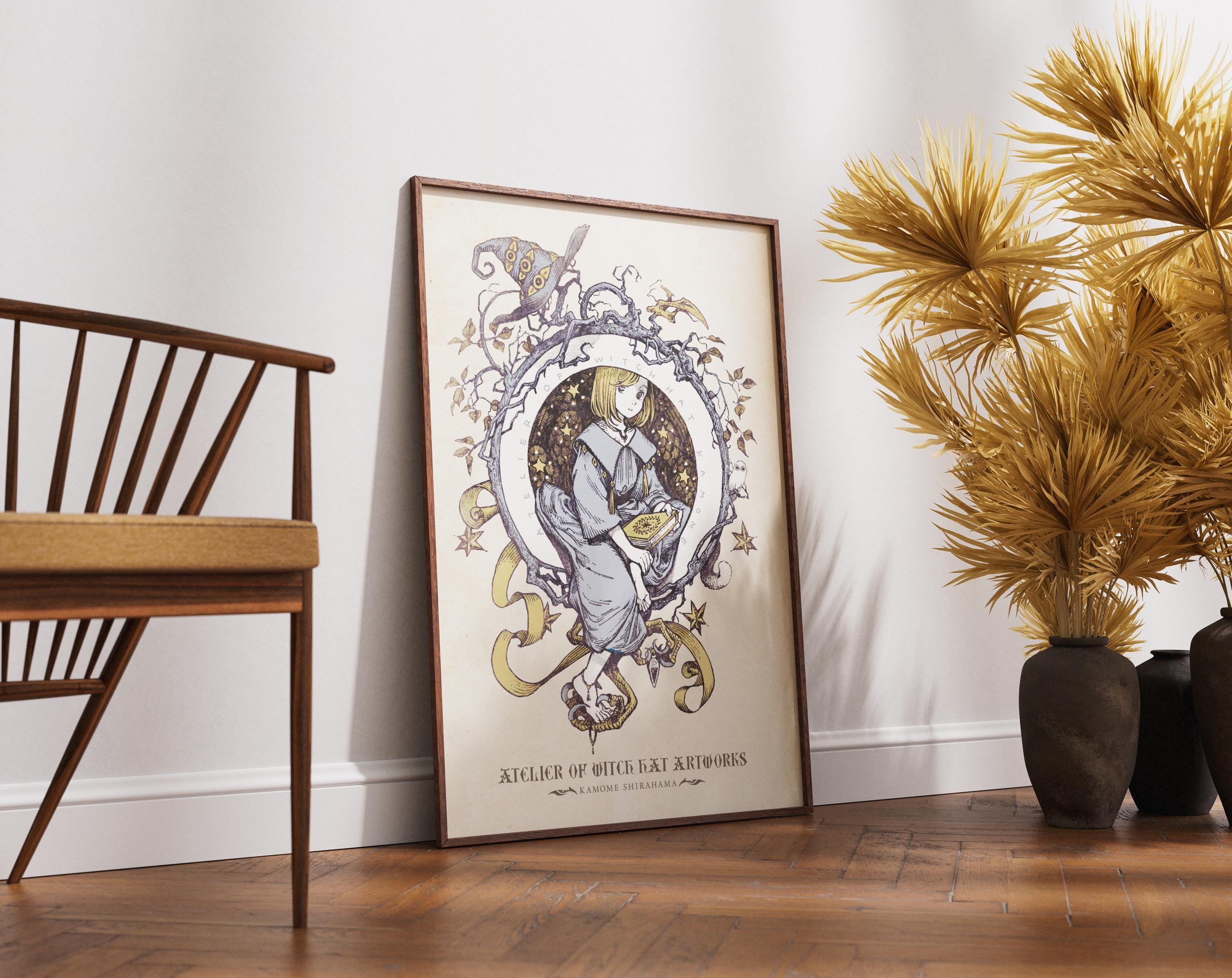 Witch Hat Atelier Poster – Fantasy Anime Wall Print | Magical Spell Casting Art