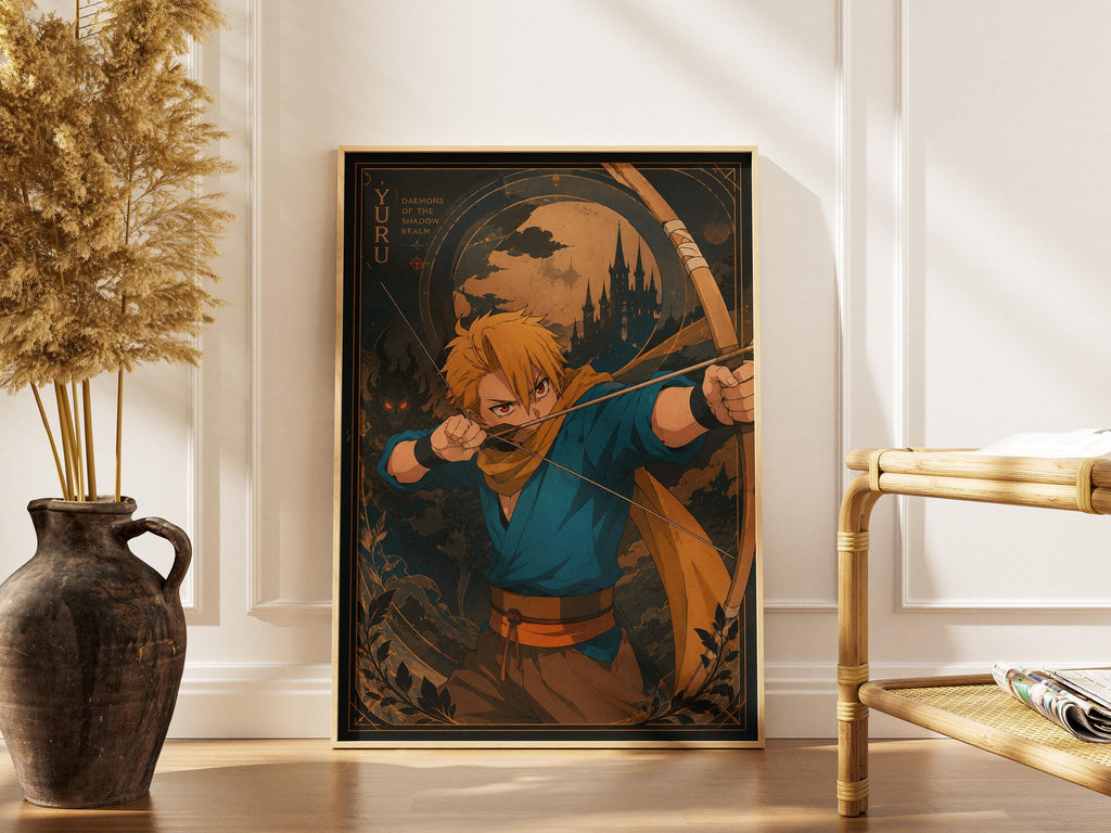 Póster de Yuru Yomi no Tsugai - Arte mural de los demonios del Reino de las Sombras