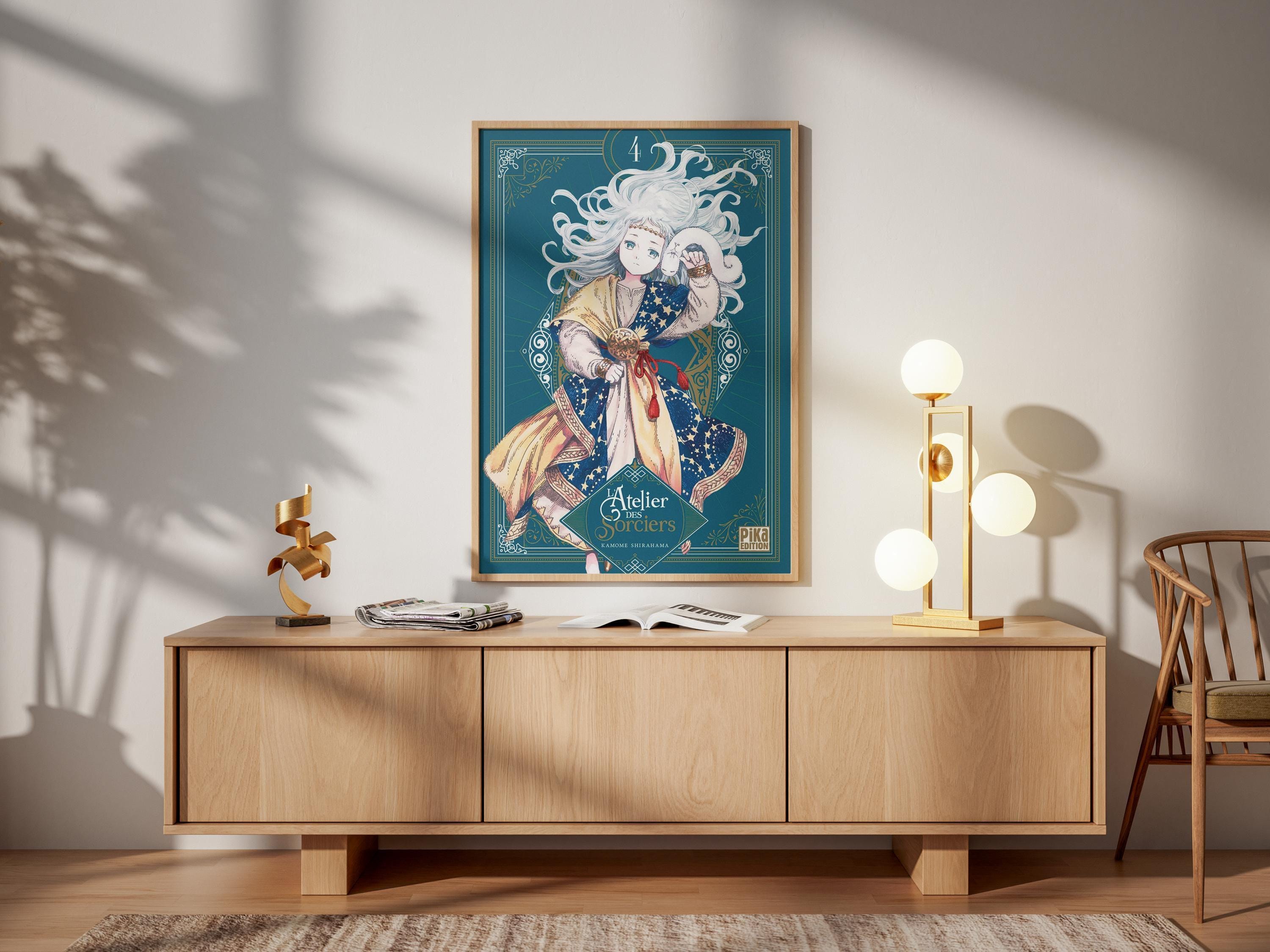 Póster de Witch Hat Atelier Coco - Lámina de arte mural de anime Regalo de fantasía