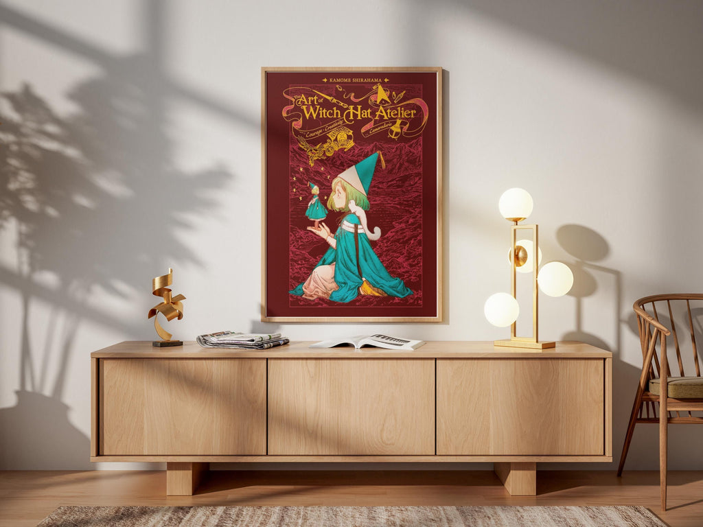 Witch Hat Atelier Poster - Fantasy Anime Wall Art Print on Premium Matte Paper