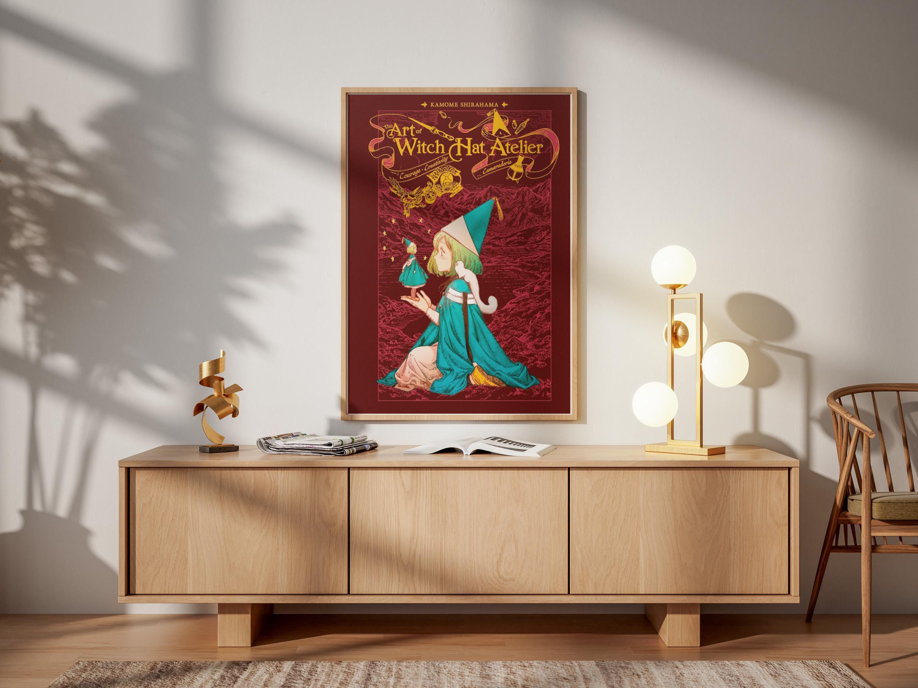 Witch Hat Atelier Poster - Fantasy Anime Wall Art Print on Premium Matte Paper