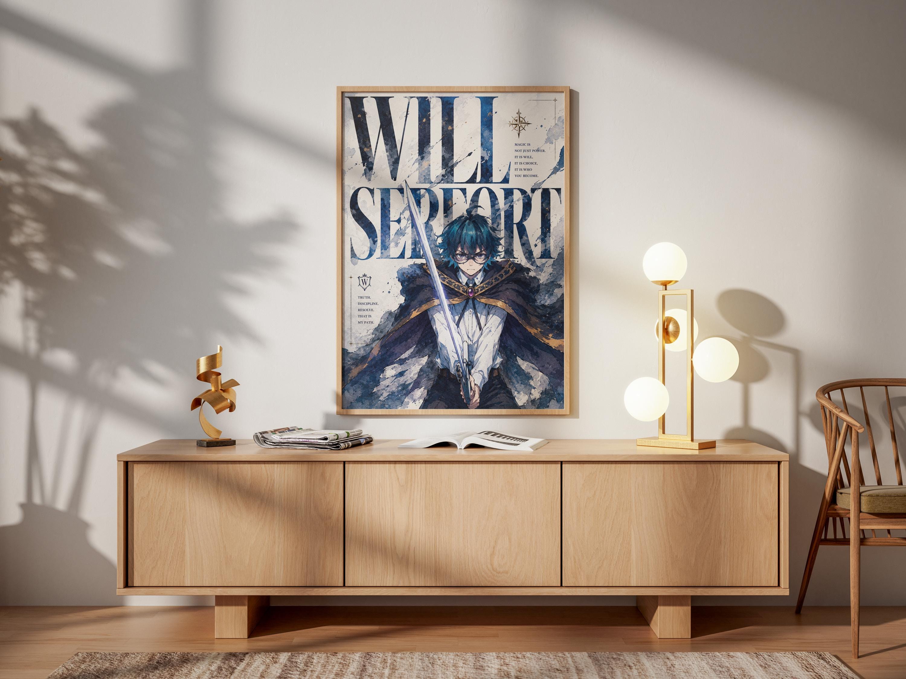 Will Serfort Poster - Wistoria Wand and Sword Anime Wall Art Print