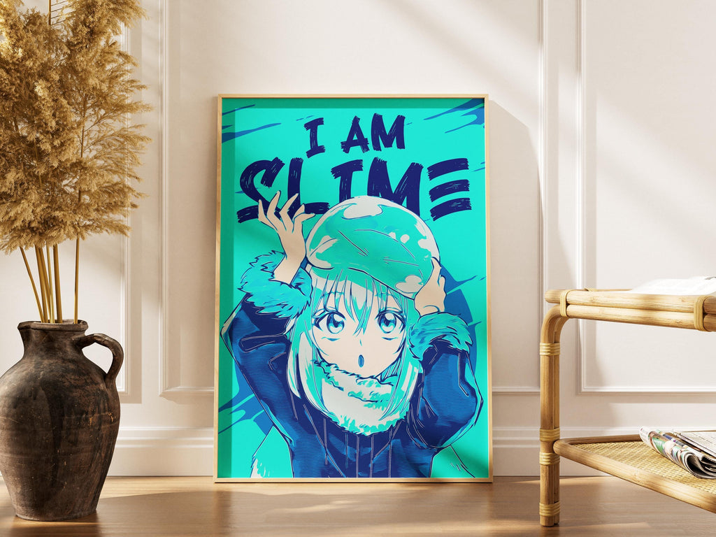 Rimuru Tempest Poster - Vibrant Anime Wall Decor | Slime Season 4 Art Print
