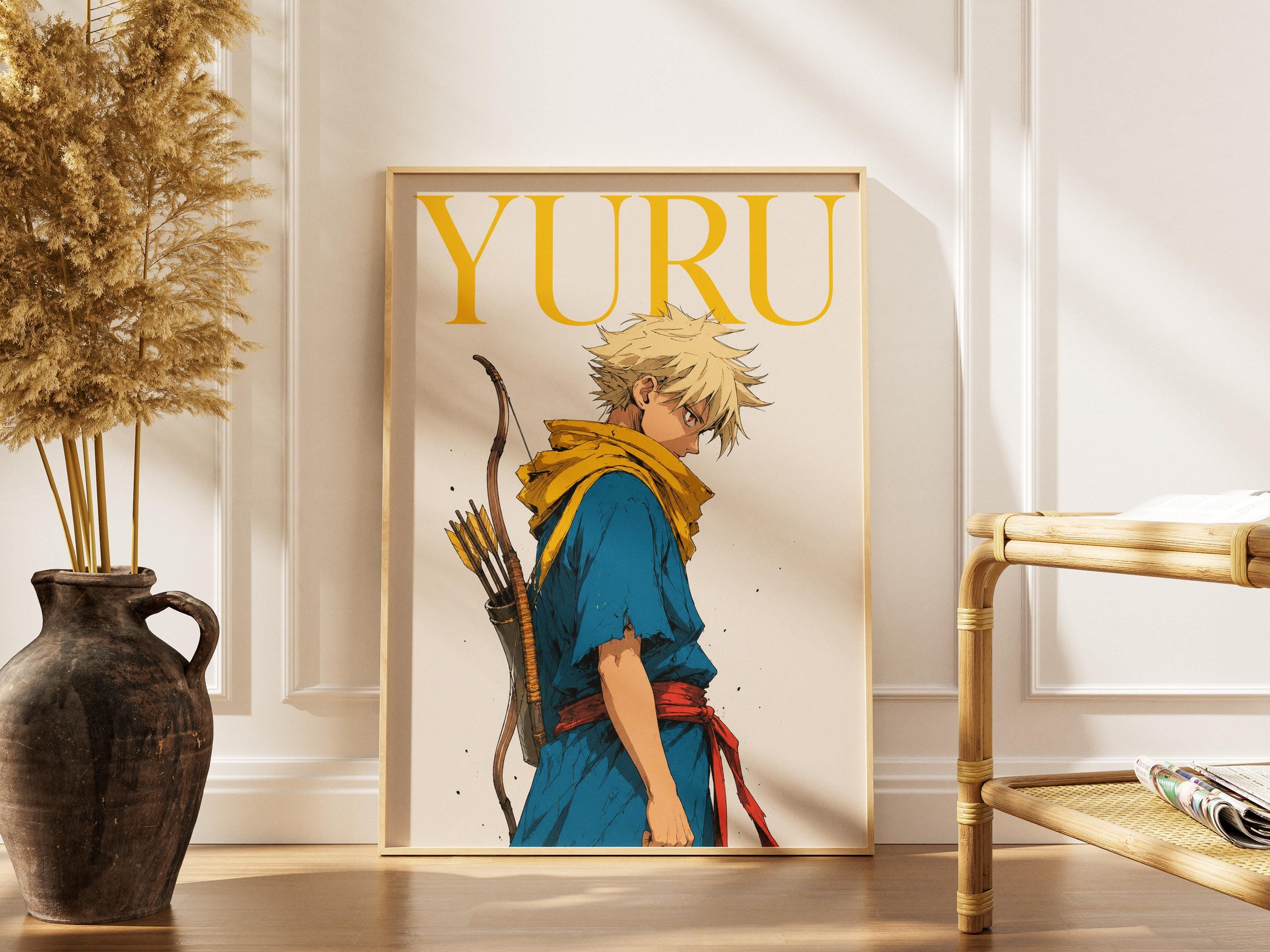 Yuru Anime Poster - Fantasy Anime Wall Art Set | Yomi no Tsugai Daemon Print