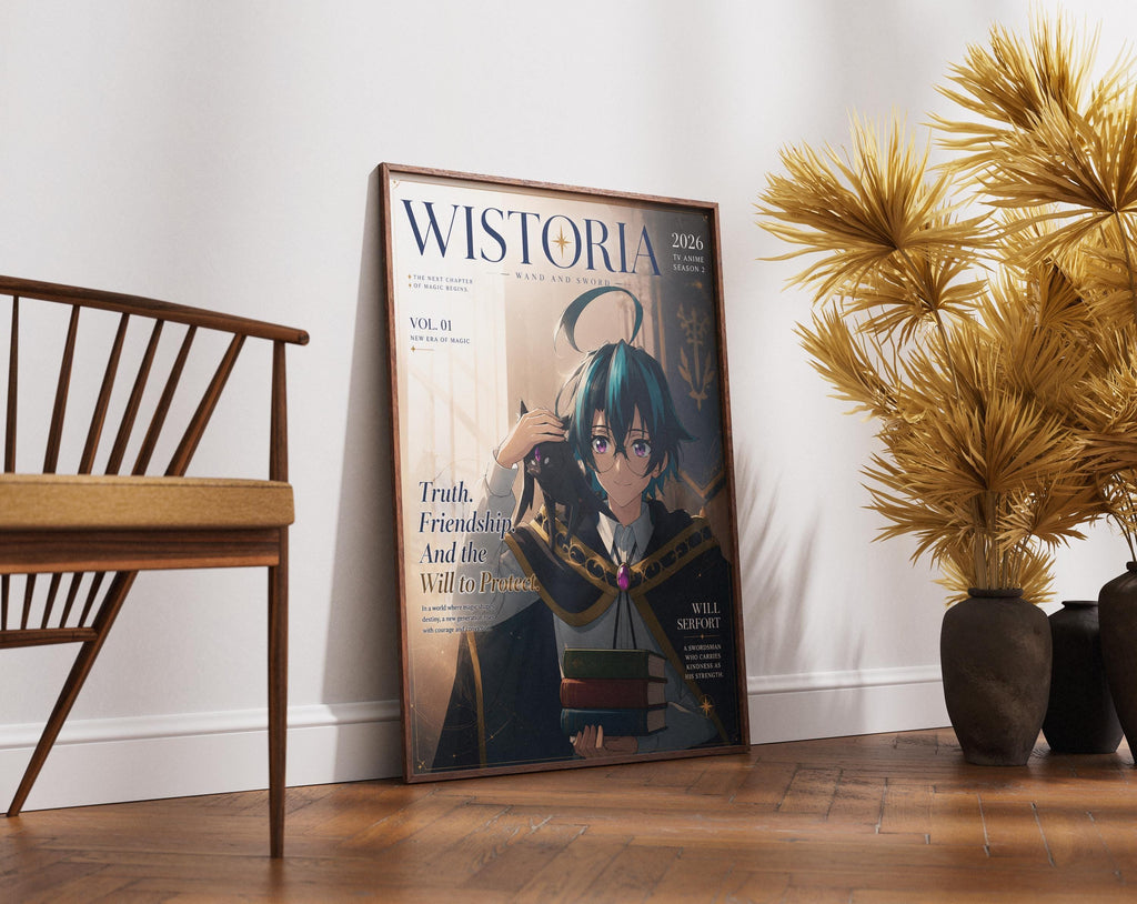 Wistoria Anime Poster - Will Serfort Season 2 Fantasy Anime Print | Premium Matte Wall Art