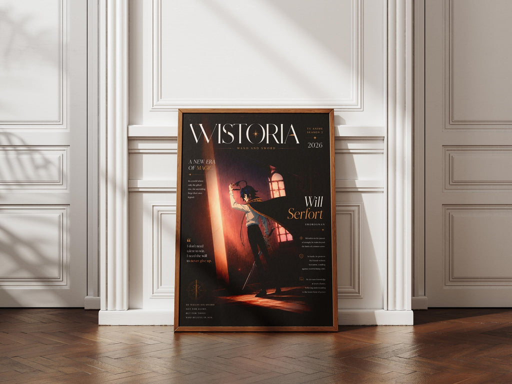 Wistoria Will Serfort Poster - Premium Anime Wall Art | Season 2 Collectible Print