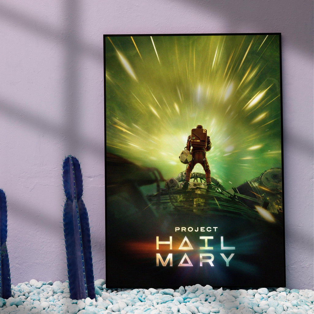 Project Hail Mary Poster – Premium Matte Art Print | Sci Fi Wall Art Decor