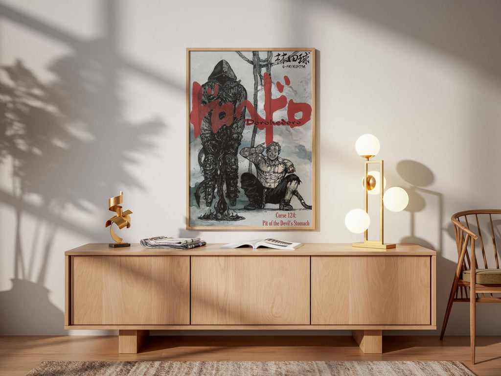 Dorohedoro Season 2 Poster – Grotesque Manga Horror Anime Wall Art Print