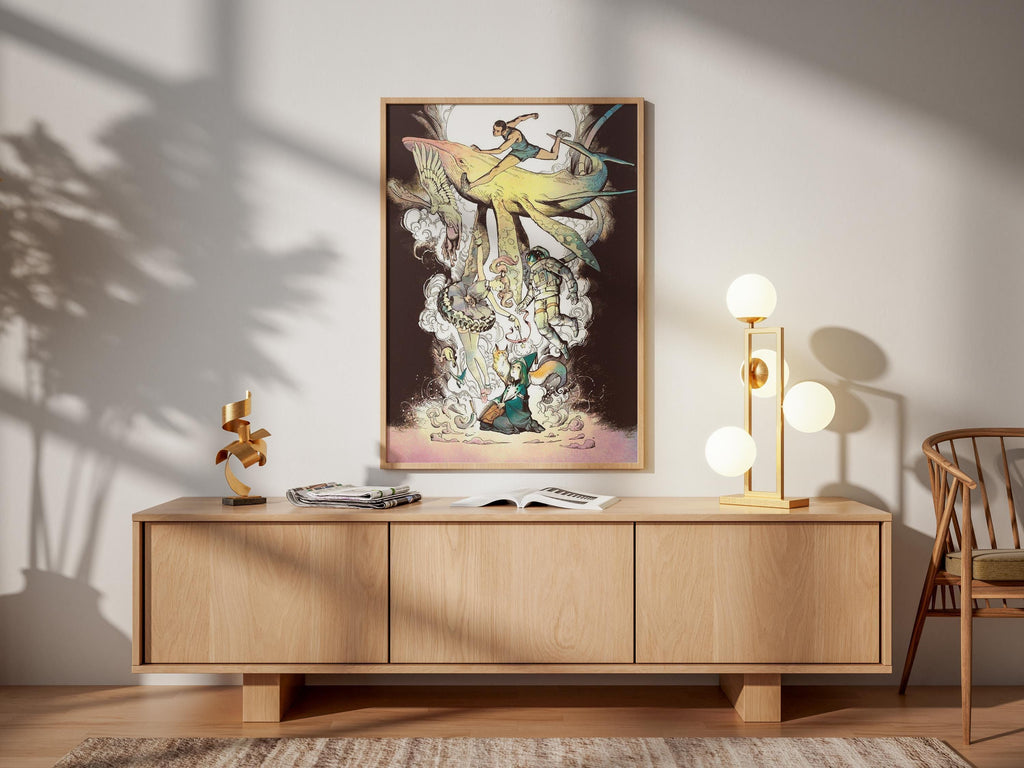 Witch Hat Atelier Poster – Magical Anime Wall Art Print on Premium Matte Paper