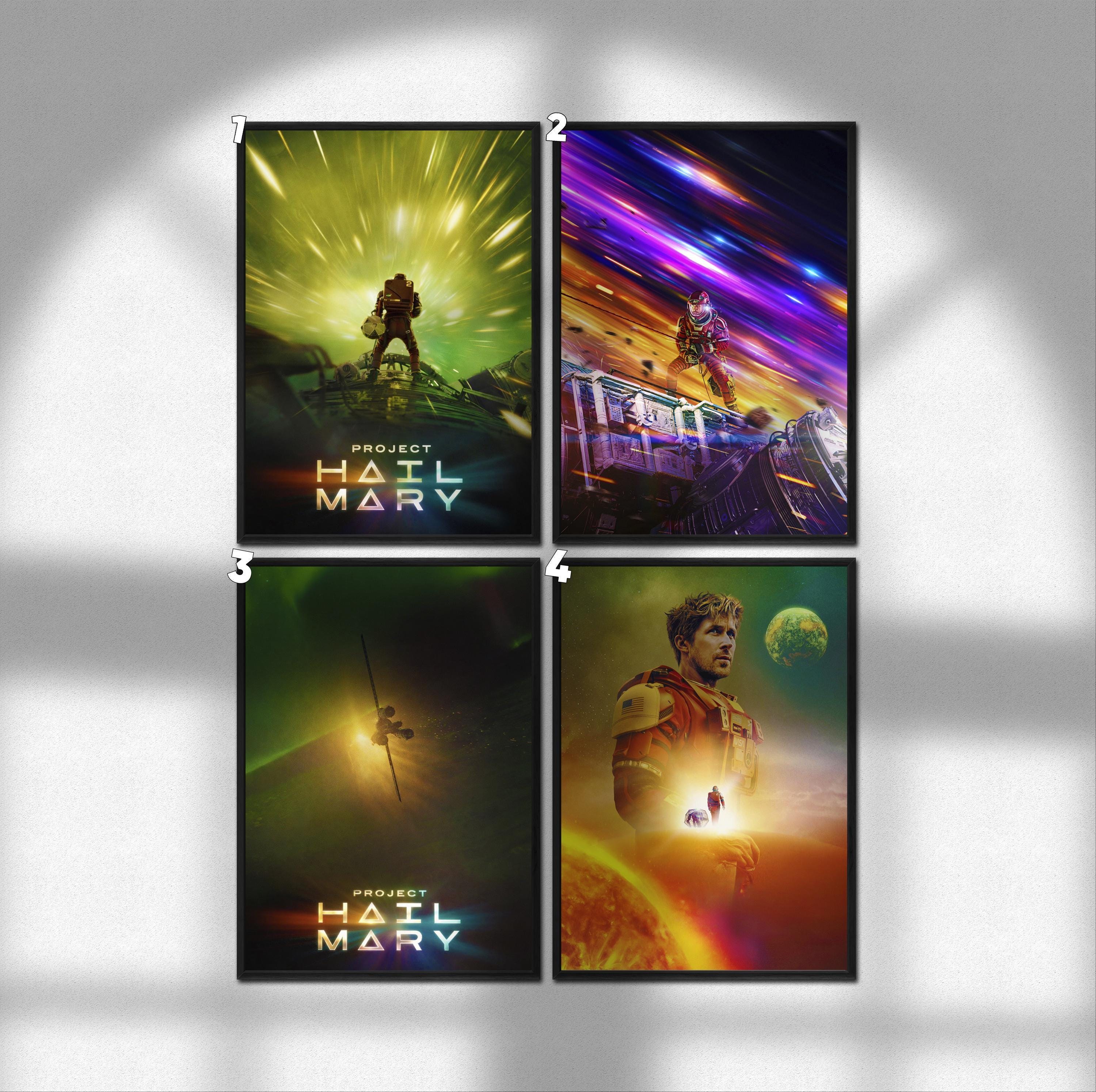 Project Hail Mary Poster – Premium Matte Art Print | Sci Fi Wall Art Decor