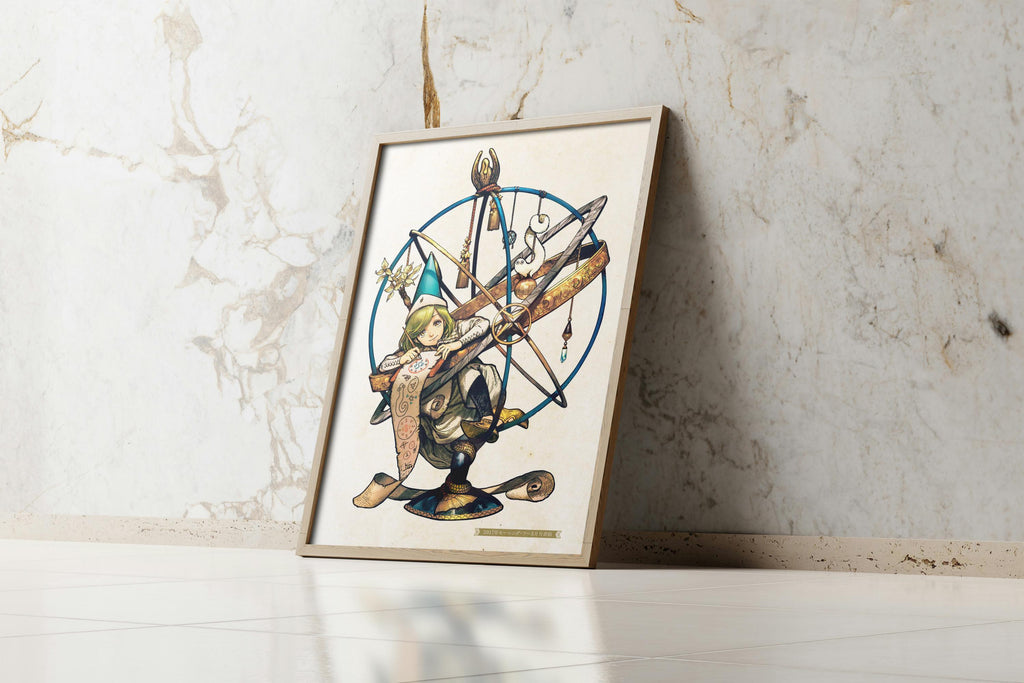 Póster de Witch Hat Atelier Coco - Lámina decorativa de anime para pared - Regalo