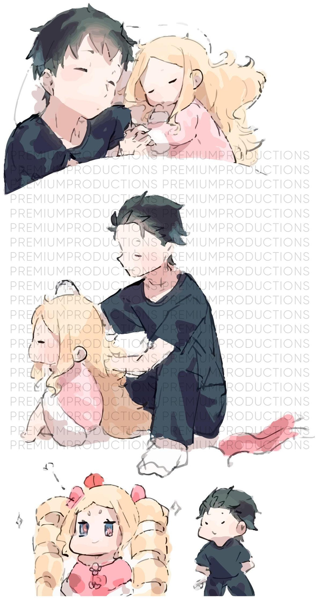 ReZero SVG Pack – Rem Emilia Ram Anime Files | Scalable Digital Designs for Cricut