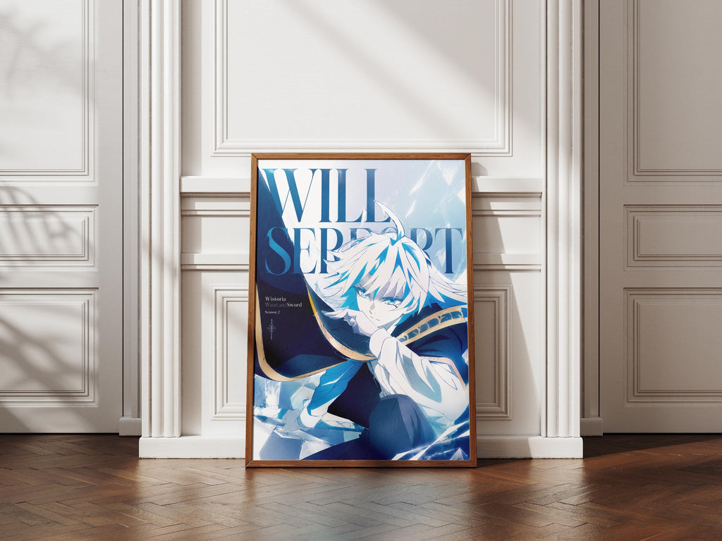Wistoria Wand and Sword Mystic Anime Poster - Vibrant Color Fantasy Wall Art