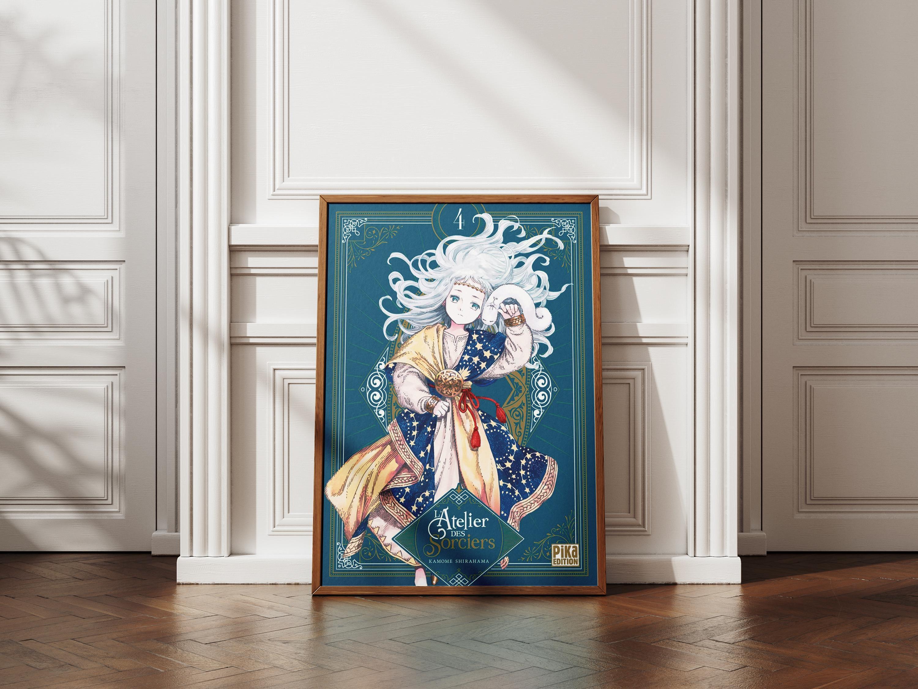 Póster de Witch Hat Atelier Coco - Lámina de arte mural de anime Regalo de fantasía