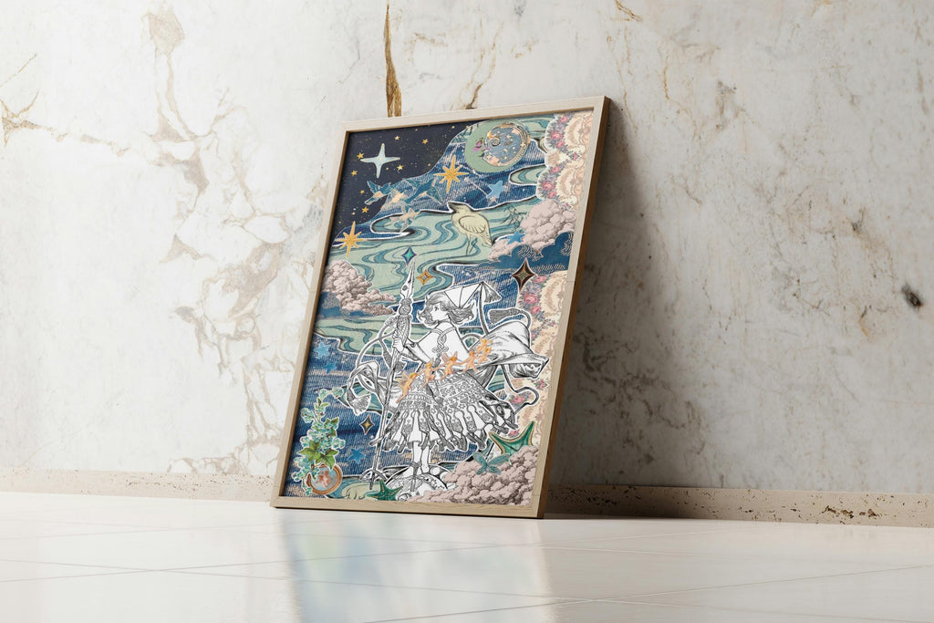 Witch Hat Atelier Poster - Magical Anime Wall Art Print | Coco Fantasy Decor
