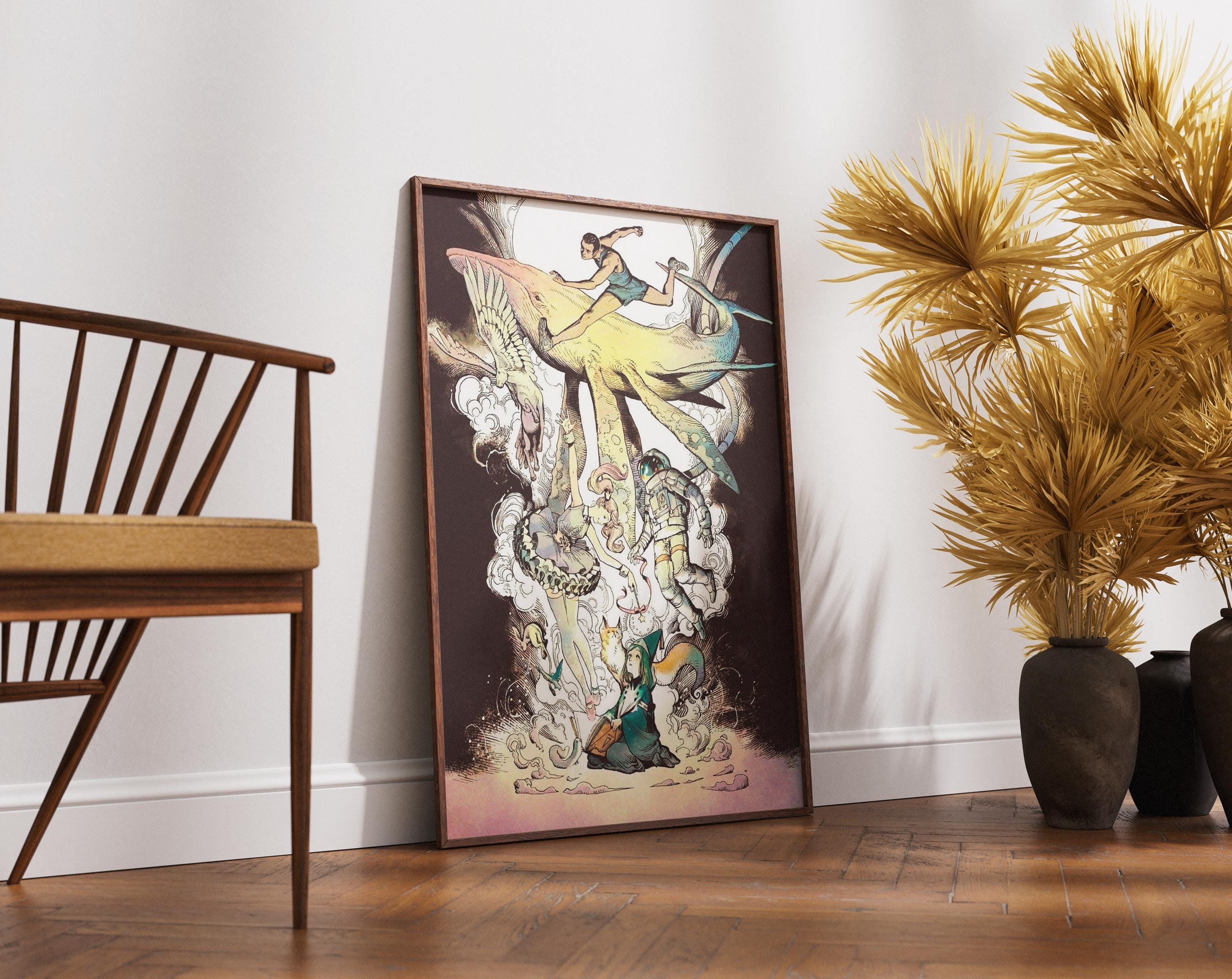 Witch Hat Atelier Poster – Magical Anime Wall Art Print on Premium Matte Paper