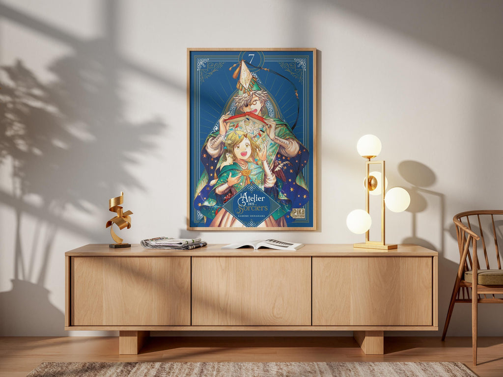 Witch Hat Atelier Poster – Fantasy Anime Wall Art Print | Magical Decor