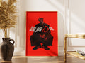 Dorohedoro Shin Poster – Season 2 Poster Print | Red New Year Art on Premium Matte Paper