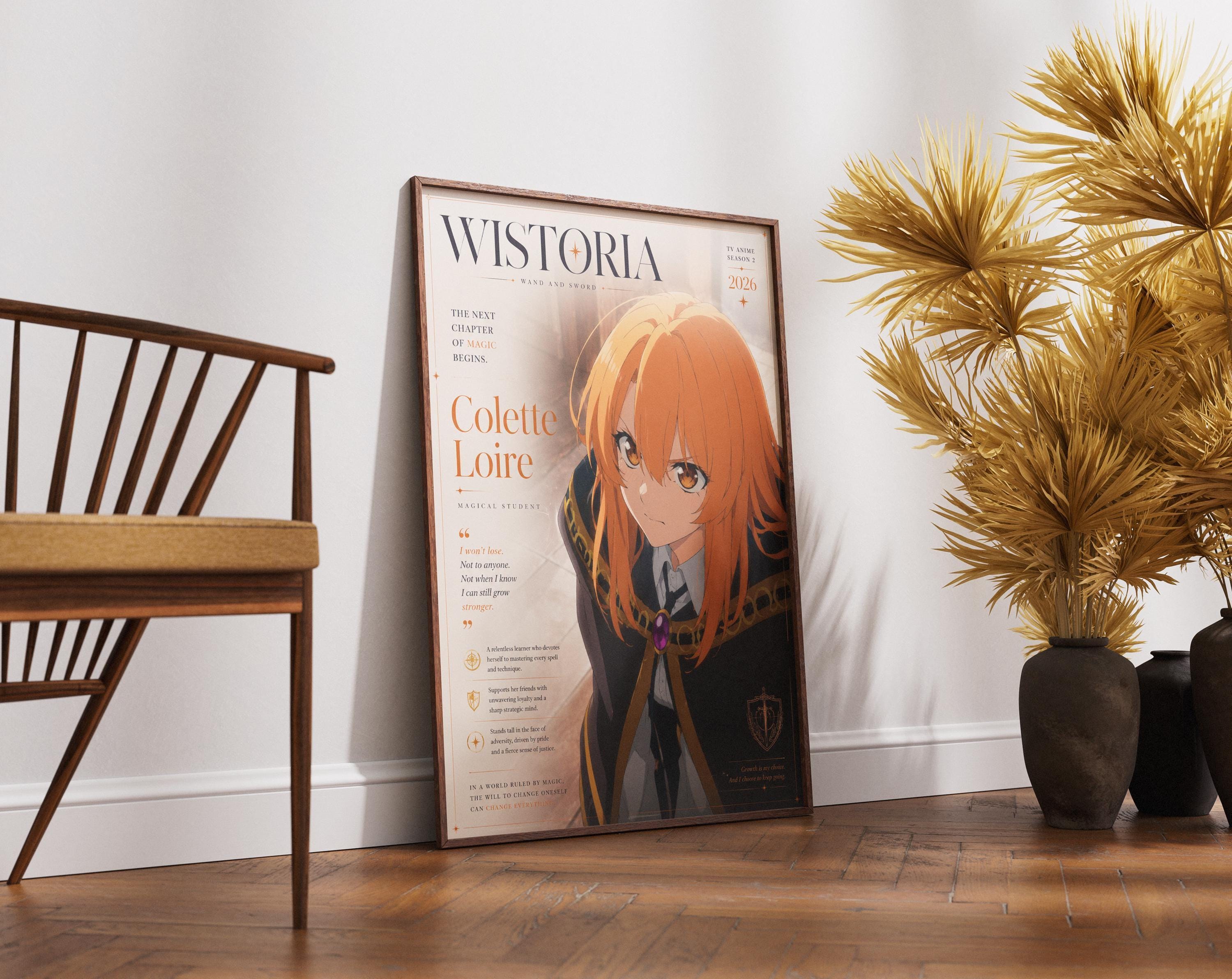 Wistoria Wall Art – Colette Loire Print | Season 2 Poster on Premium Matte Paper
