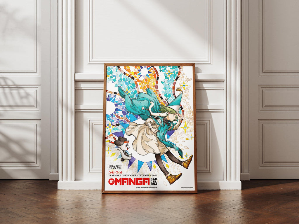 Witch Hat Atelier Poster – Coco & Qifrey Anime Wall Art Matte Finish Print