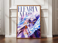 Wistoria Anime Poster - Elfaria Albis & Will Serfort Sword and Wand Art Print