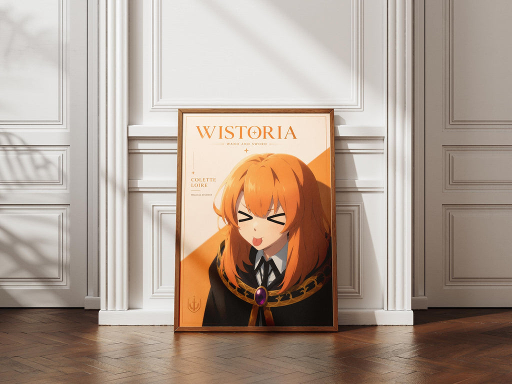 Colette Loire Poster – Wistoria Anime Print | Season 2 Tsue to Tsurugi Art