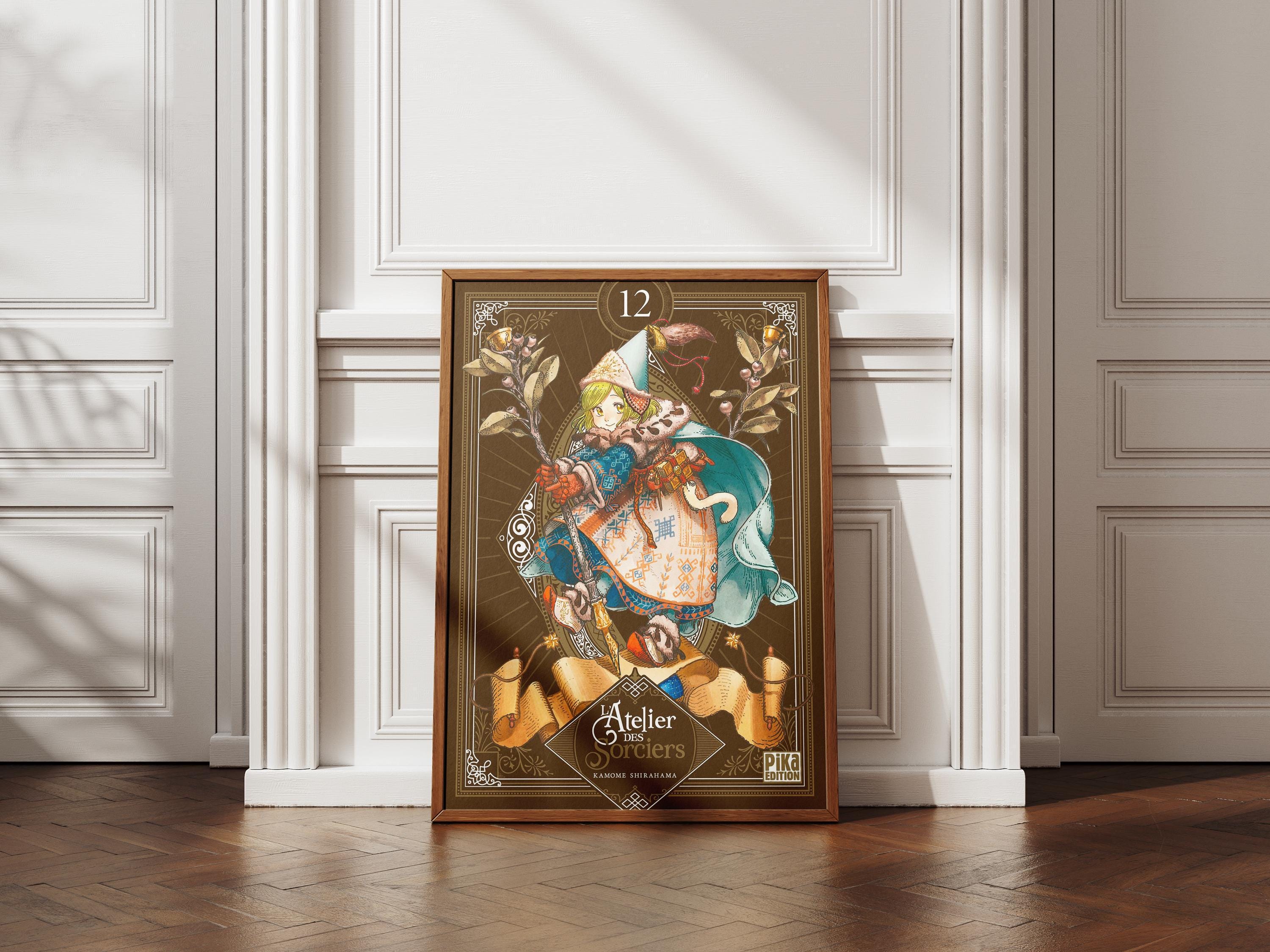 Witch Hat Atelier Poster – Fantasy Anime Wall Art Featuring Coco & Qifrey
