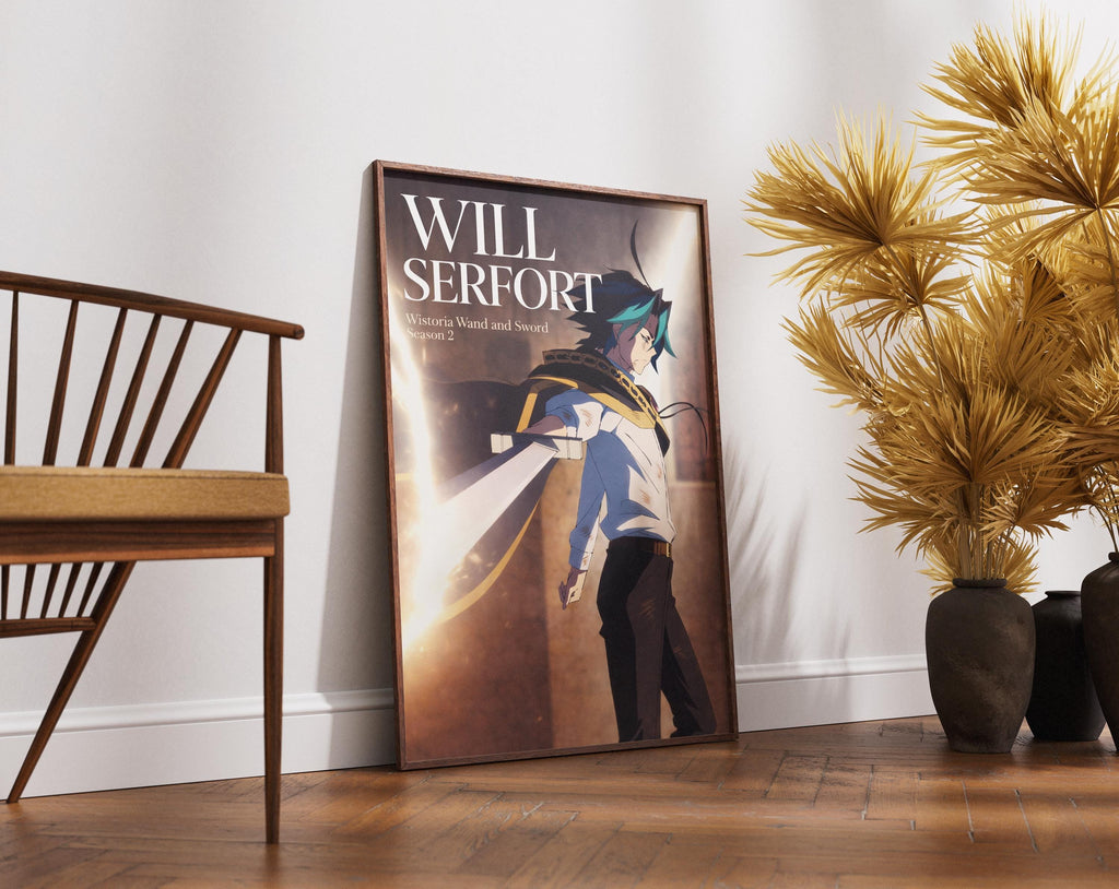 Wistoria Wand and Sword Mystic Anime Poster - Vibrant Color Fantasy Wall Art